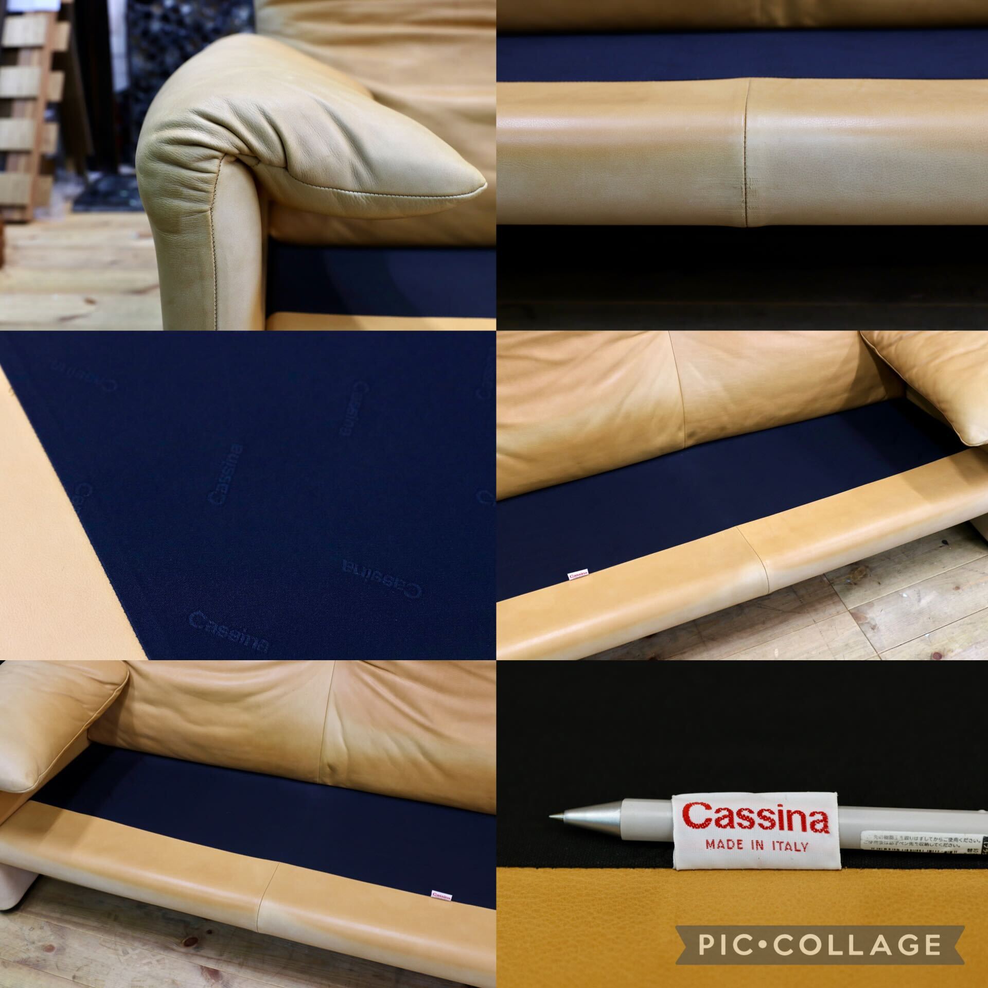 GMIO231○Cassina / カッシーナ MARALUNGA マラルンガ 675 3人掛けソファ ヴィコ・マジストレッティ イタリアモダン 最高峰 定価約342万