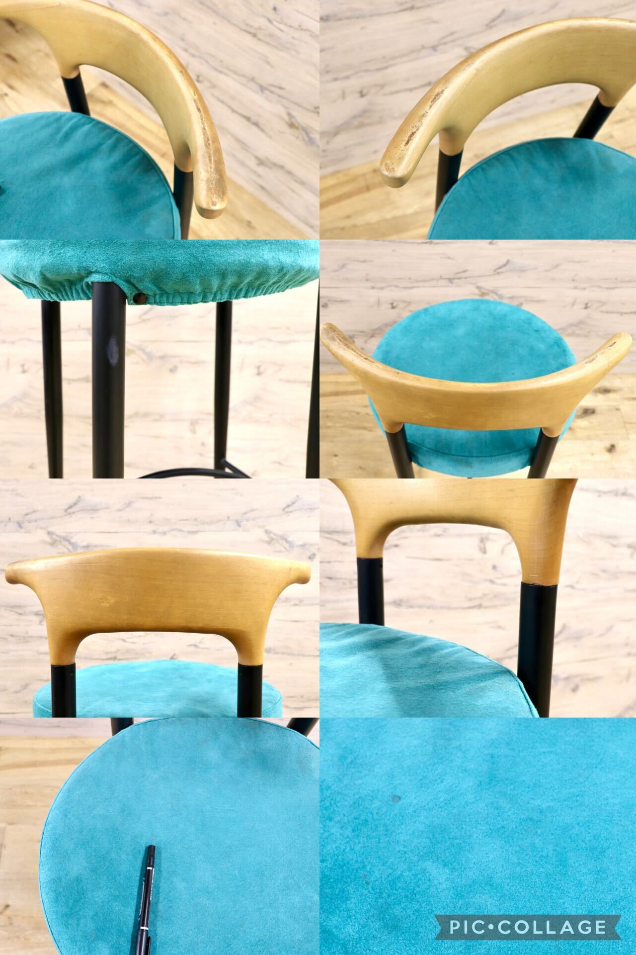 GMIS880C○モダン 北欧スタイル カウンターチェア バースツール ダイニングチェア ハイスツール スチールフレーム カバーリング