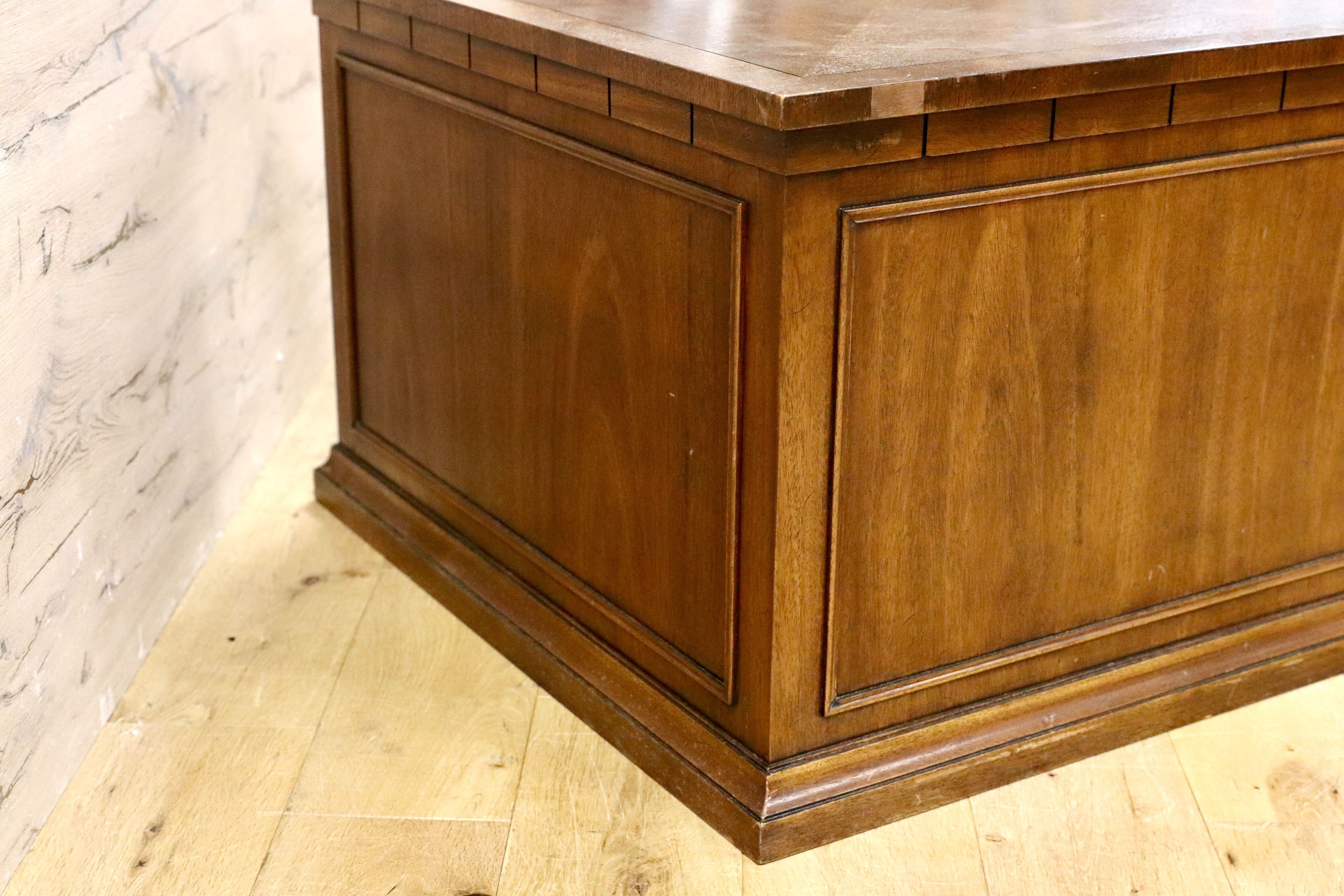 GMHH103○アメリカ ヴィンテージ ローボード サイドボード テレビボード 花台 飾り台 クラシック アンティーク 検)ドレクセルヘリテイジ