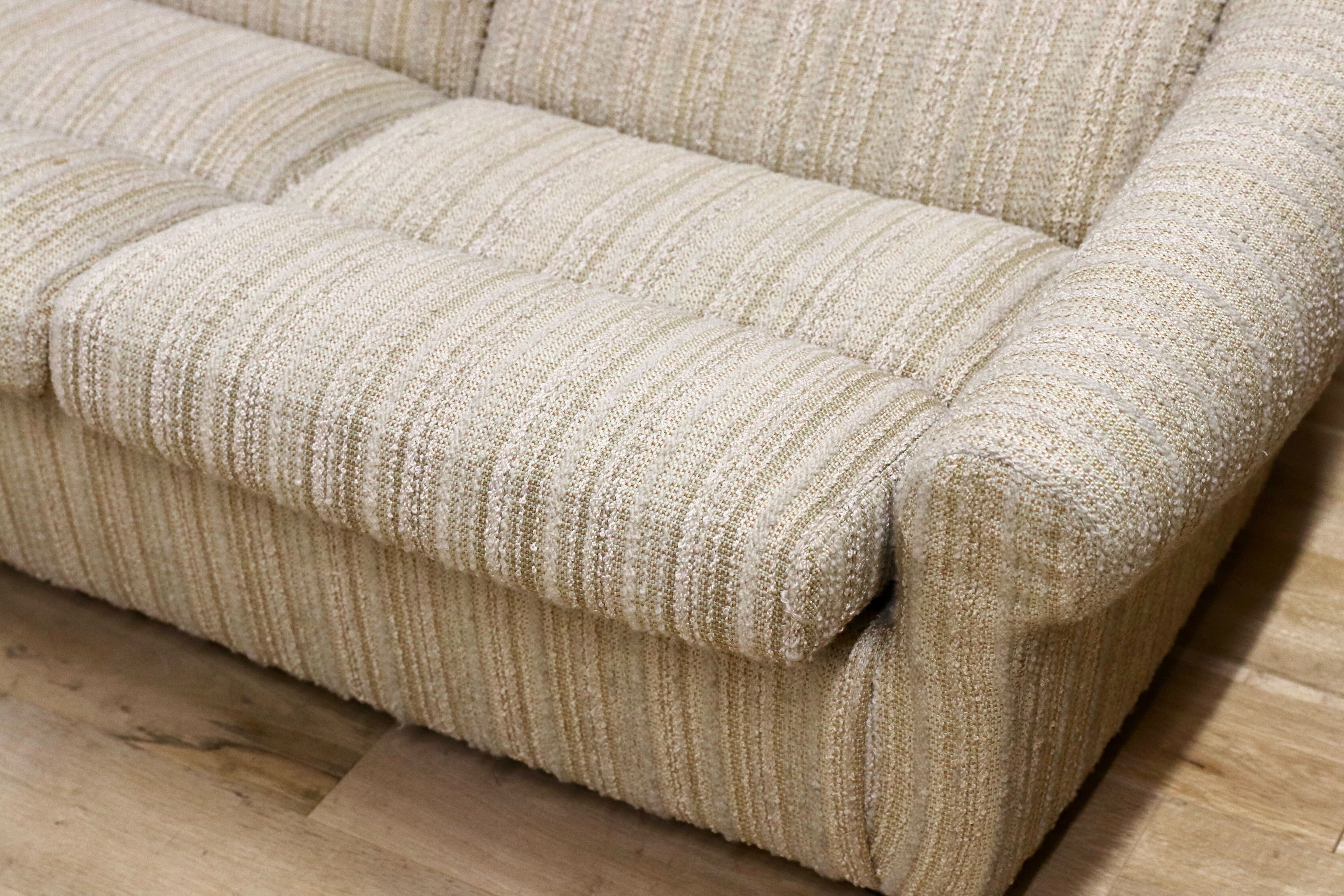 GMIH363B○Overman International スウェーデン製 北欧ヴィンテージ トリプルソファ 3人掛けソファ ラウンジチェア 稀少