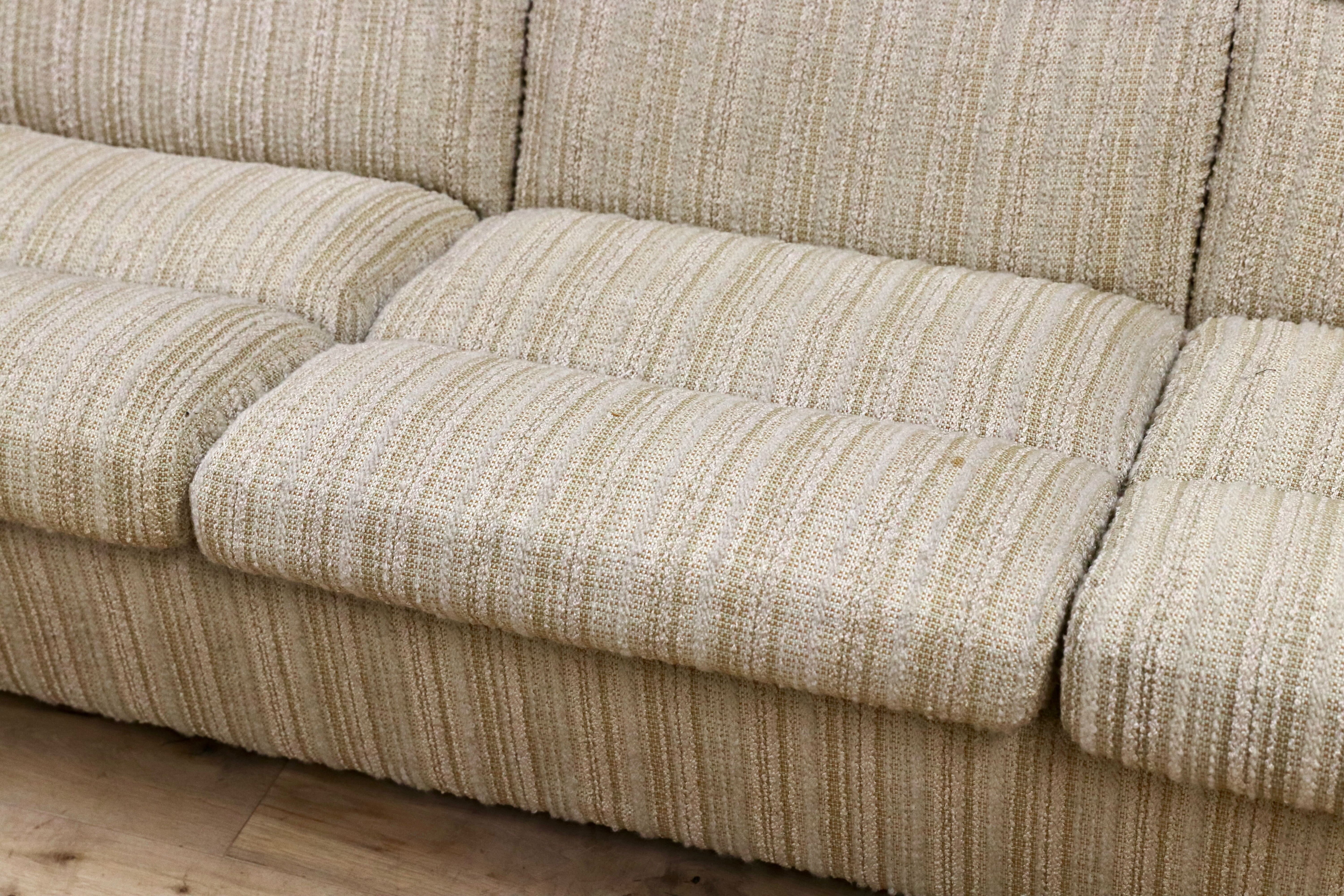 GMIH363B○Overman International スウェーデン製 北欧ヴィンテージ トリプルソファ 3人掛けソファ ラウンジチェア 稀少