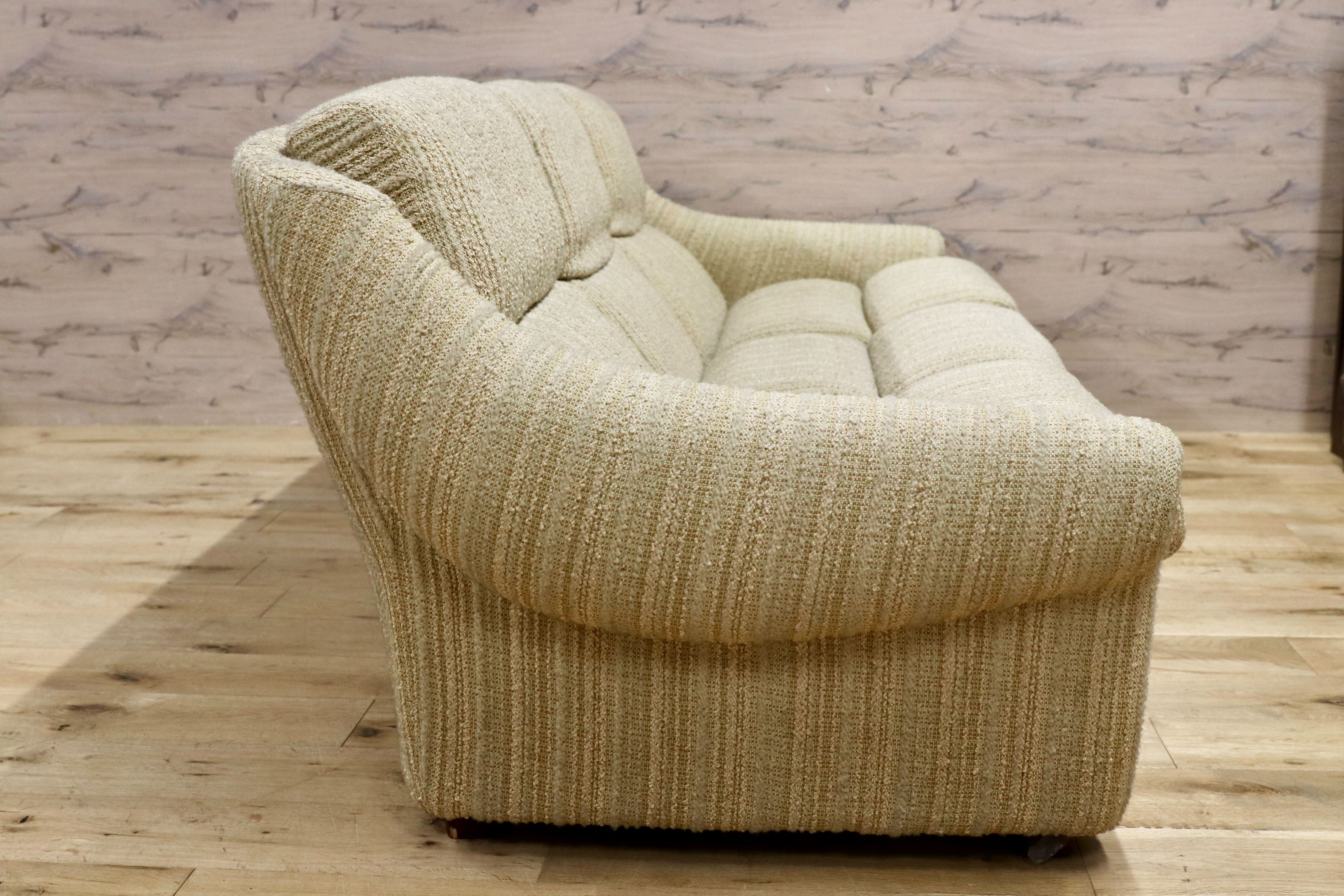 GMIH363B○Overman International スウェーデン製 北欧ヴィンテージ トリプルソファ 3人掛けソファ ラウンジチェア 稀少