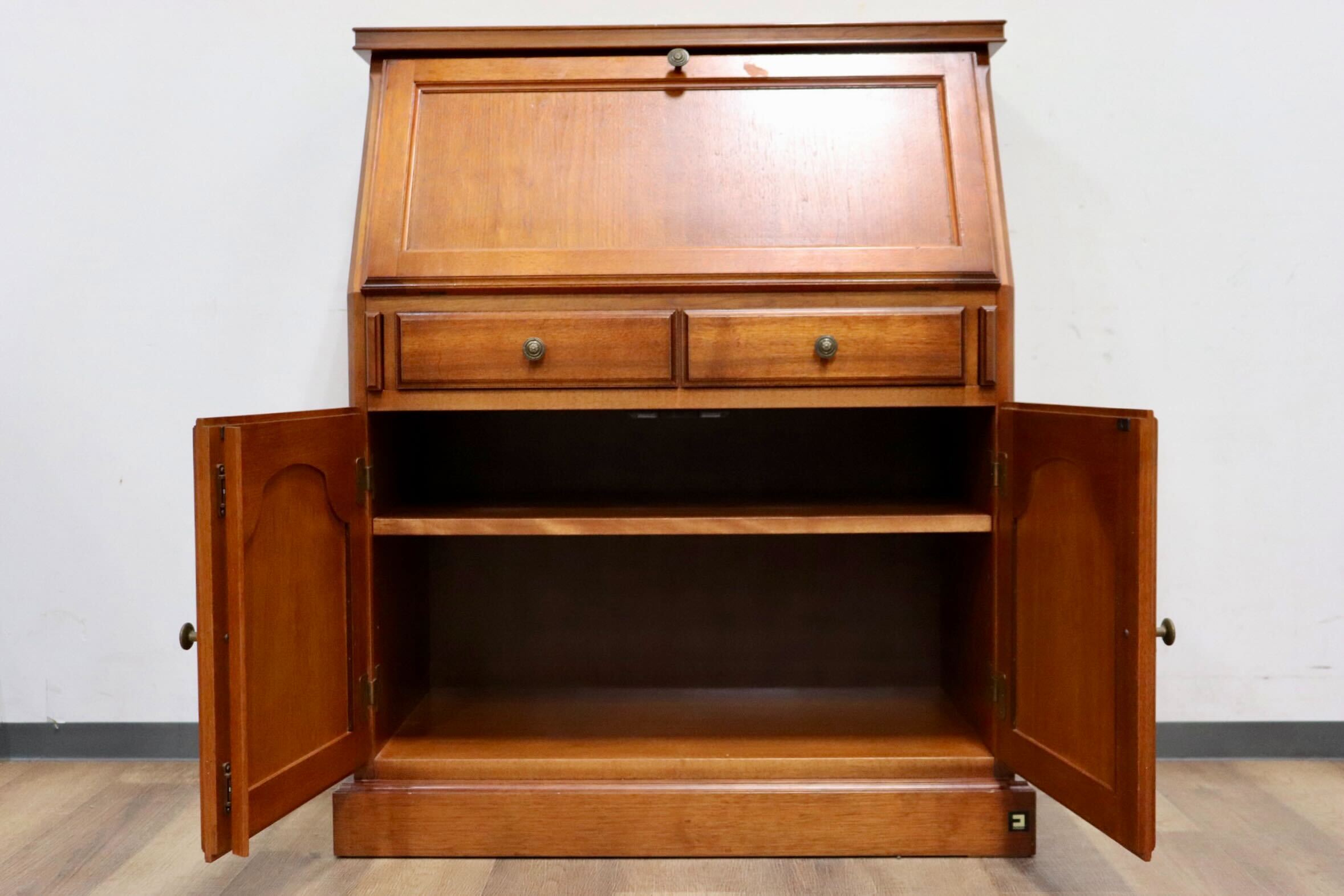 GMHH430○KOSUGA / コスガ Regent House リージェントハウス ライティングビューロー デスク 化粧台 書斎机 学習机 カントリー クラシック