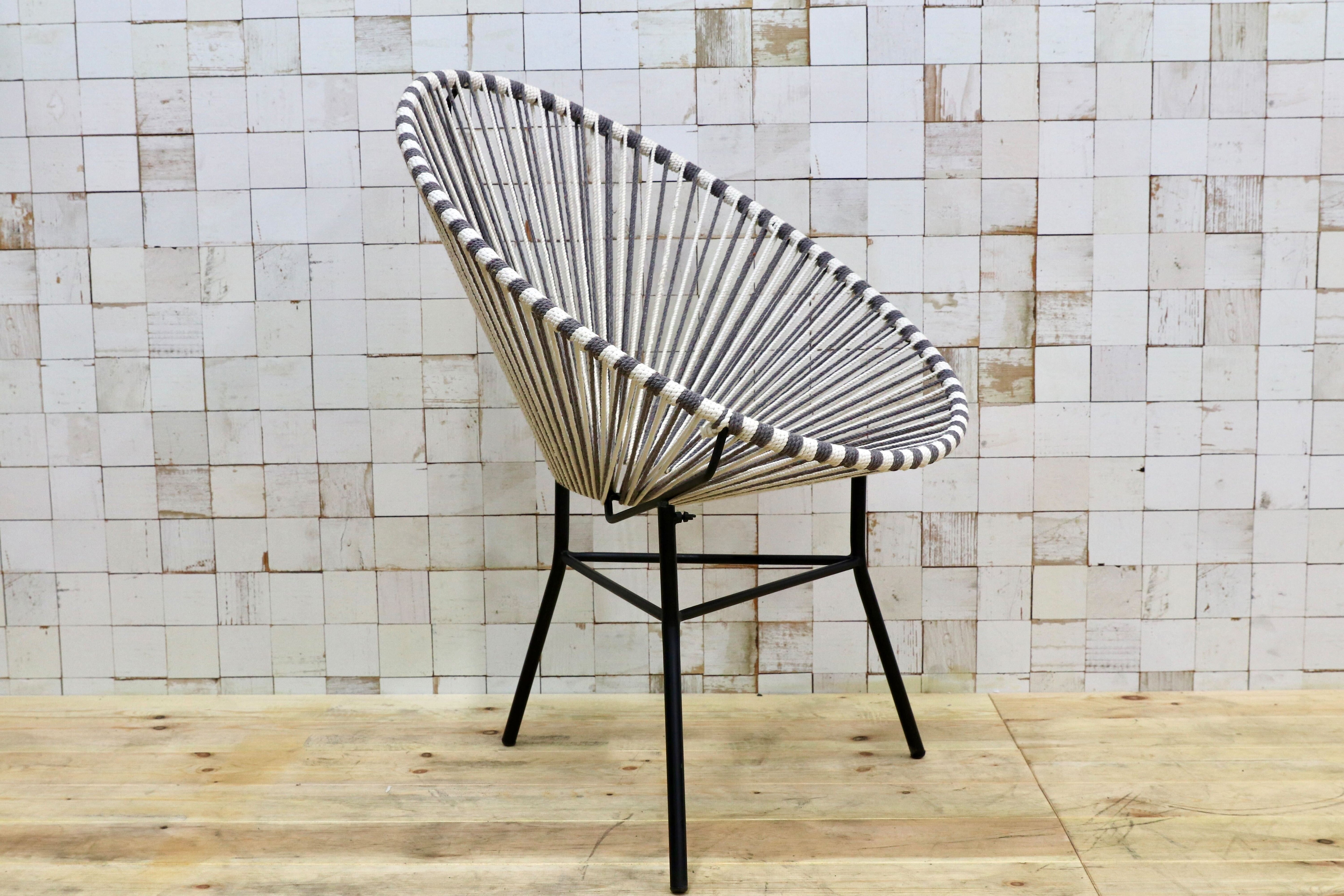 GMHO69○アカプルコチェア リゾート ラウンジチェア モデルルーム展示品