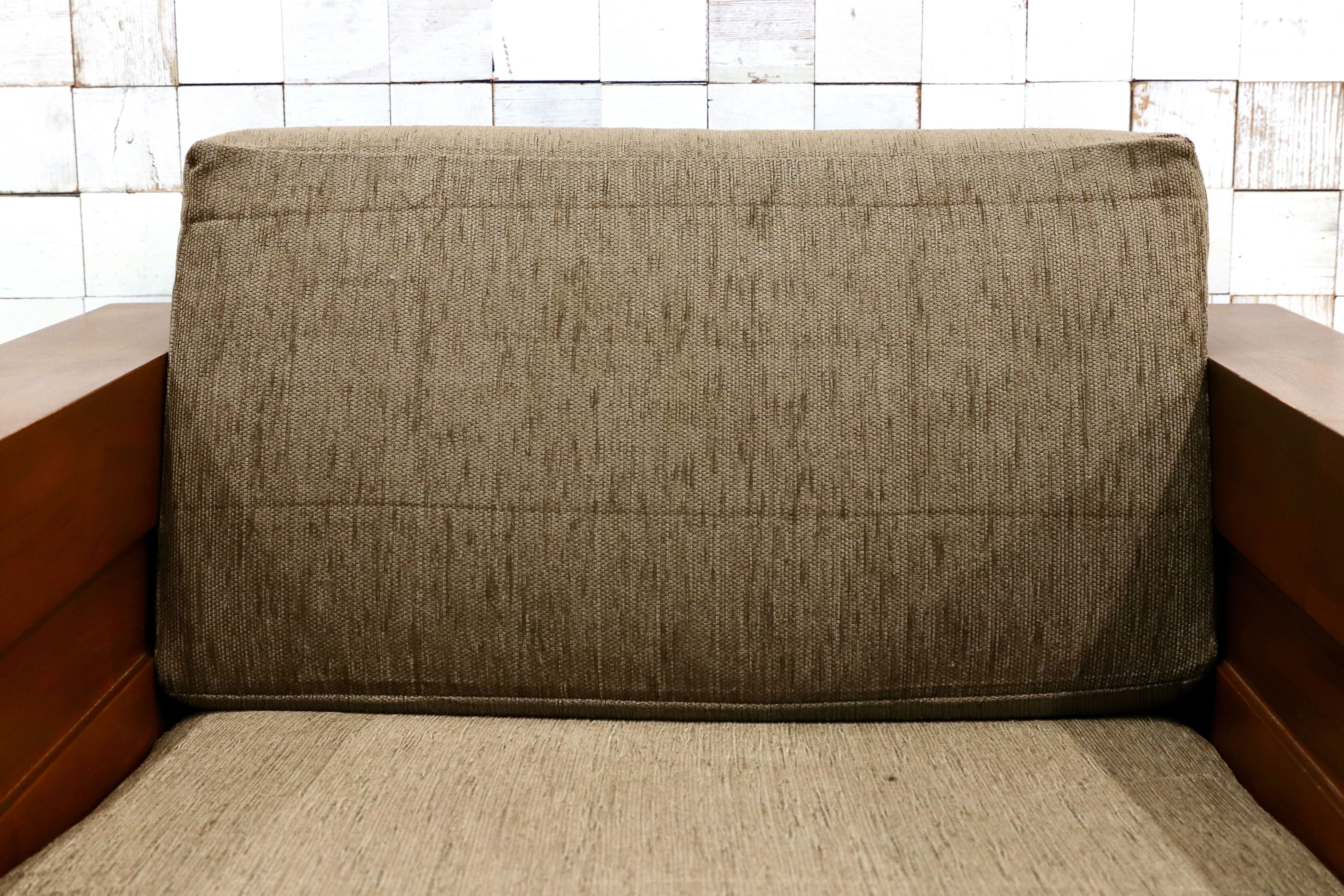 GMHO70○SCANTEAK / スキャンティーク JASEN ジェイセン 1人掛けソファ シングルソファ チーク材 北欧スタイル 約19万