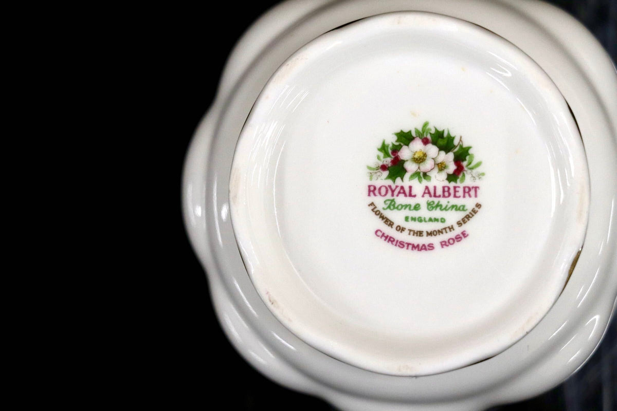 GMJO141Q◯ROYAL ALBERT / ロイヤルアルバート FLOWER OF THE MONTH フラワー オブ ザ マンス Bone China マグカップ 西洋 廃盤 稀少