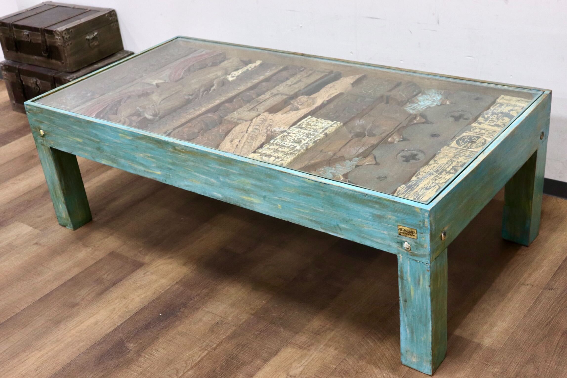 GMHH420○KARE DESIGN / カレ コーヒーテーブル センターテーブル ガラステーブル リビングテーブル ドイツ モダン 輸入家具