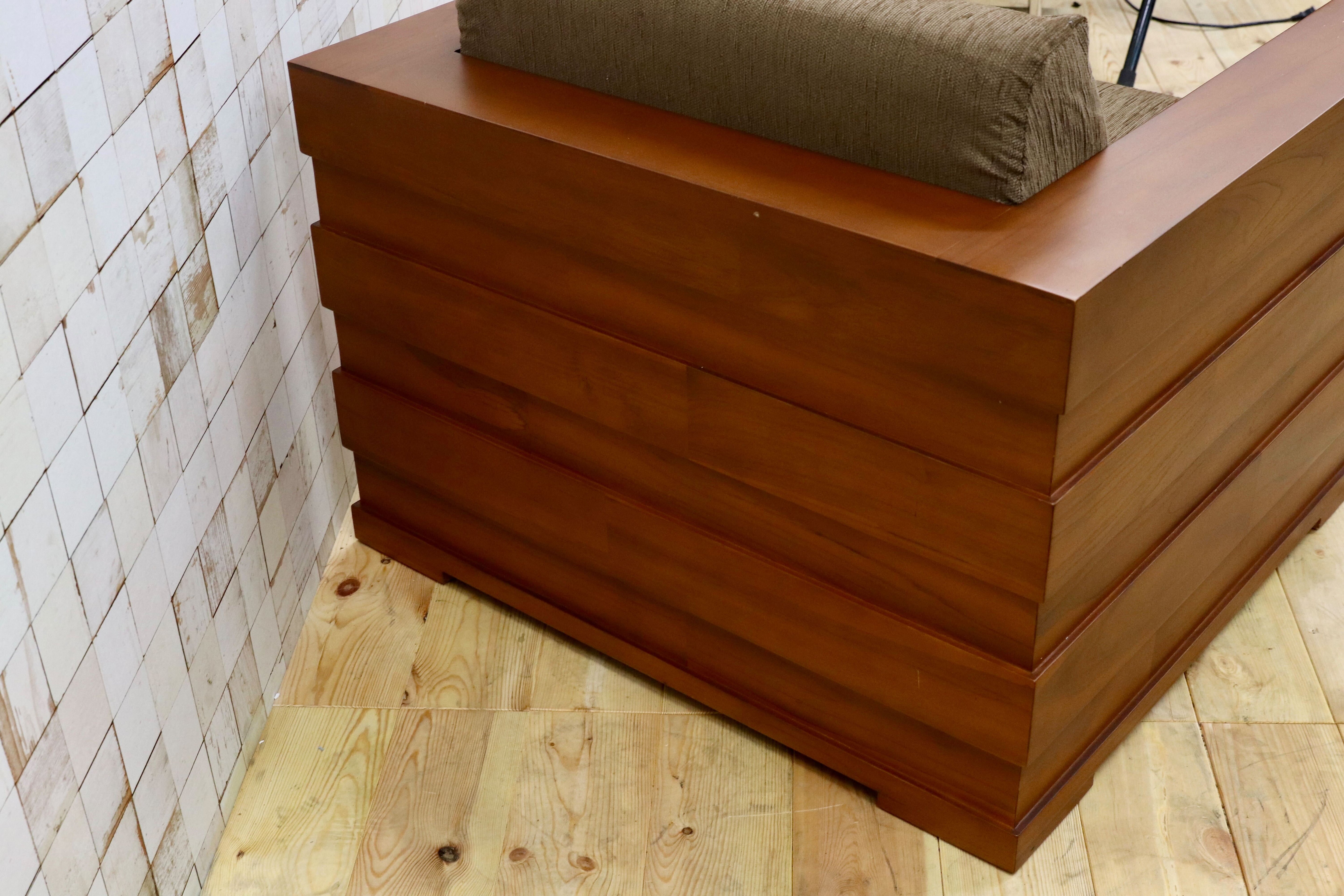 GMHO70○SCANTEAK / スキャンティーク JASEN ジェイセン 1人掛けソファ シングルソファ チーク材 北欧スタイル 約19万