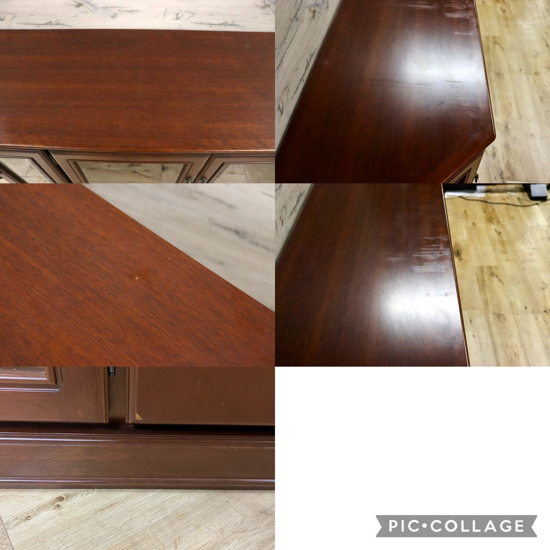 GMFN166○maruni / マルニ サイドボード キュリオケース キャビネット 飾り棚 リビング収納 ヨーロピアン クラシック