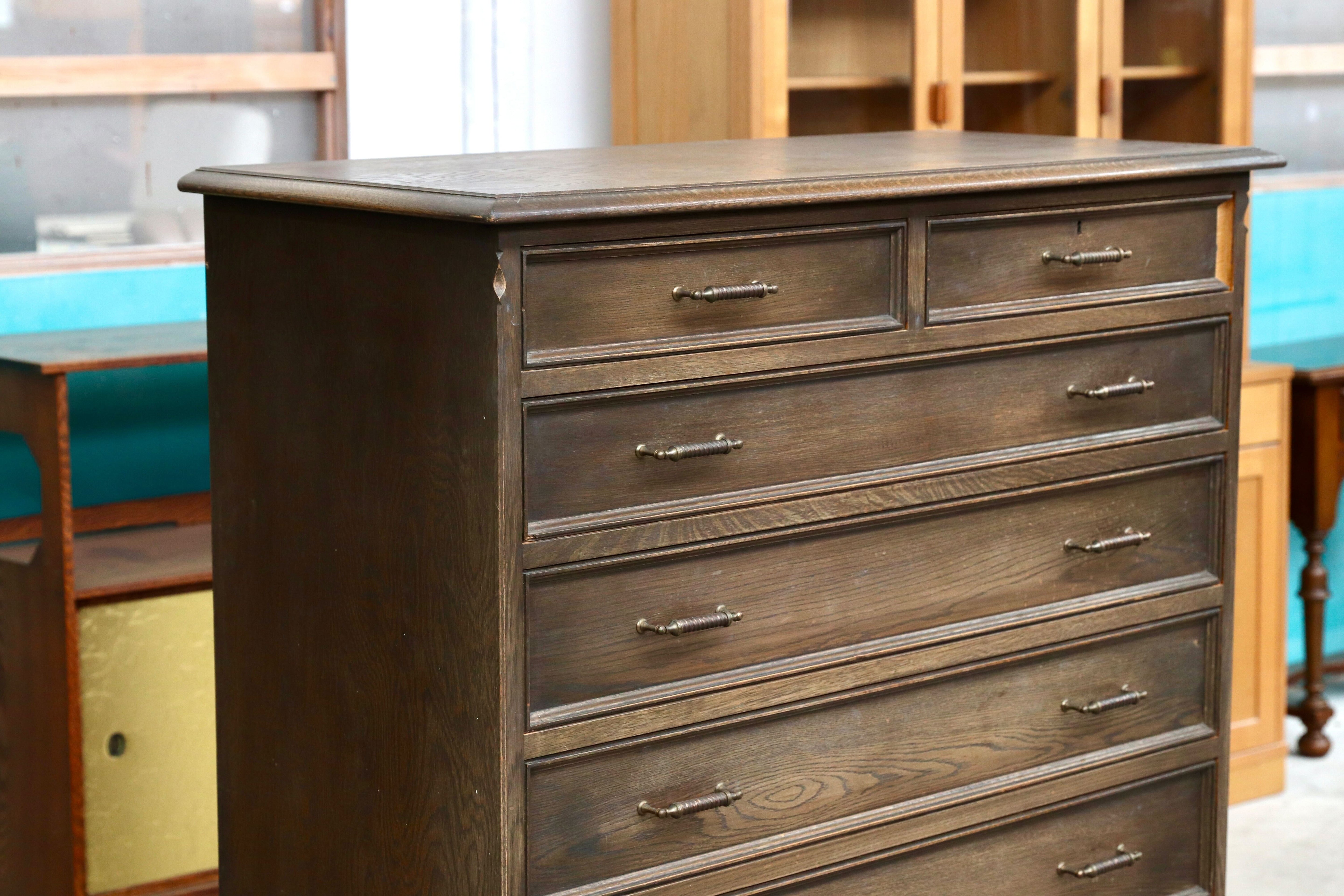 GMHK878○神戸家具 洋家具 チェスト 整理箪笥 クラシック オールド ヴィンテージ 検)伊藤家具 たかね屋 永田良介商店