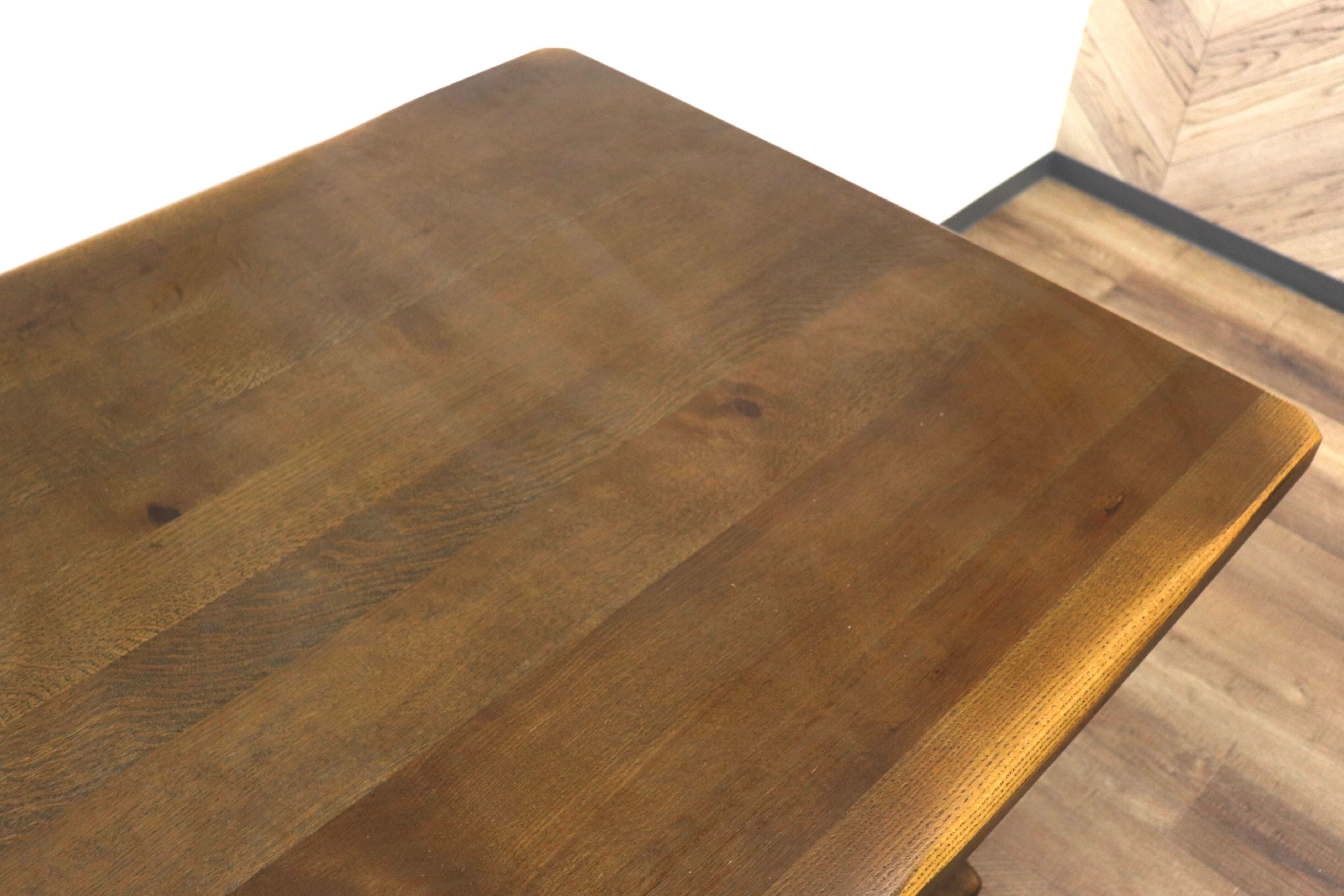 GMHN299E○HIDAKAGU / 飛騨家具 ダイニングテーブル 食卓テーブル 作業台 テーブル 机 オーク材 アンティーク調 ベトナム製