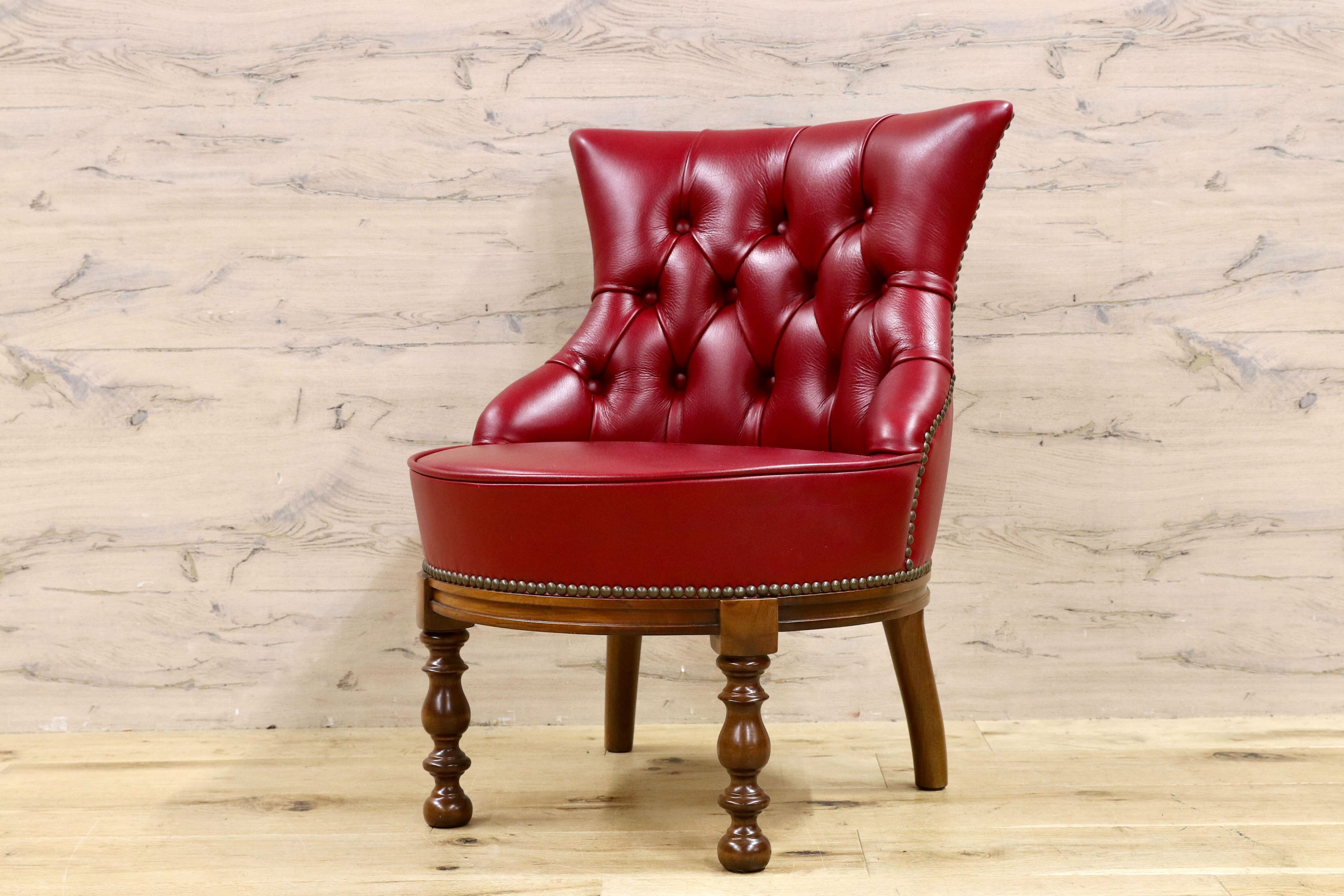 GMHH111○VARO.S.A. VALENTI / バロッサバレンティ メイトチェア 椅子 スペイン最高峰 本革 クラッシック IDC大塚家具 定価約35万