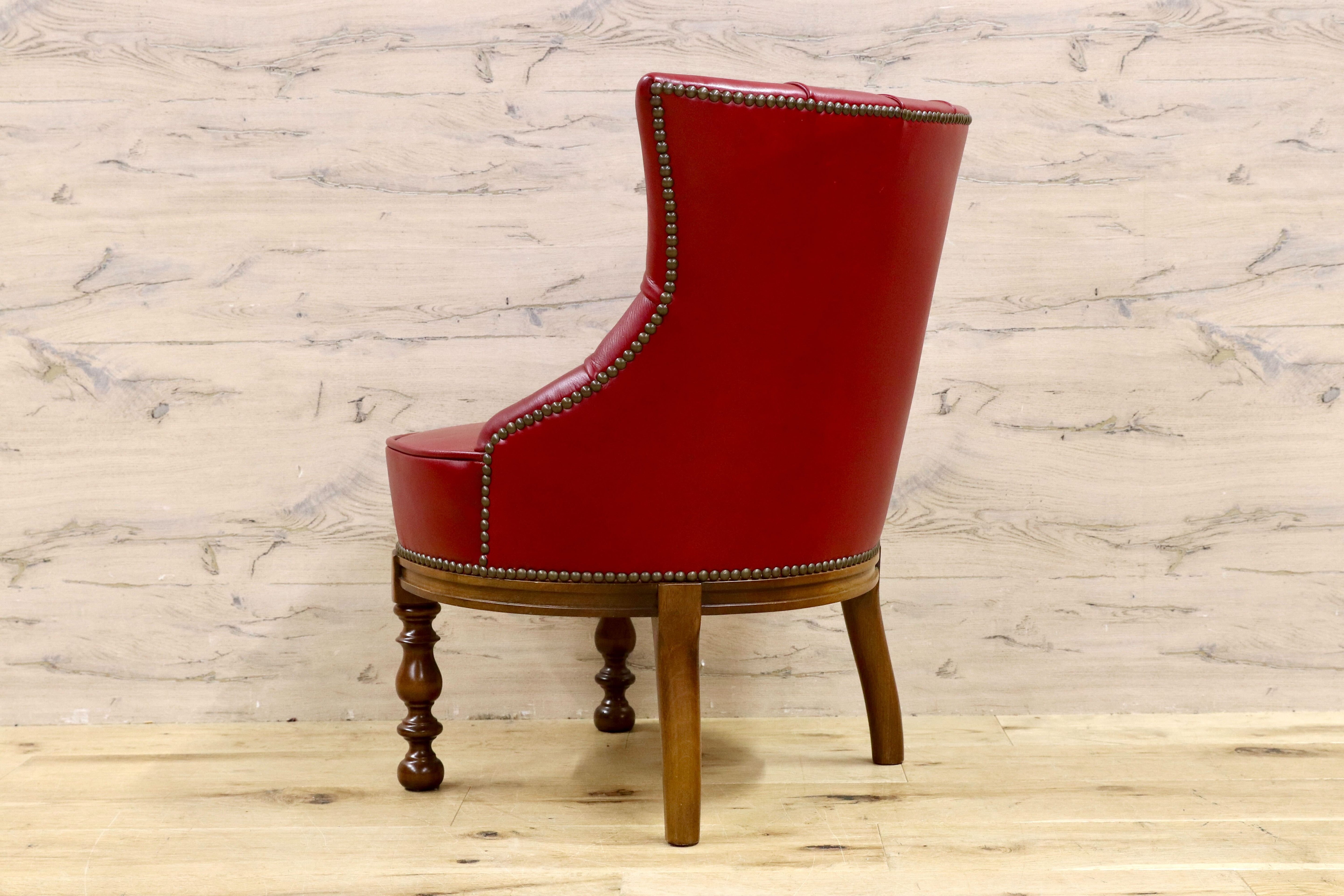 GMHH111○VARO.S.A. VALENTI / バロッサバレンティ メイトチェア 椅子 スペイン最高峰 本革 クラッシック IDC大塚家具 定価約35万