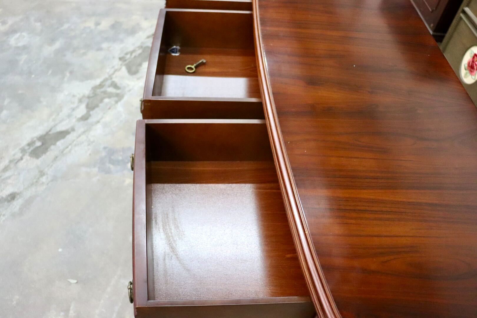 GMIH395○KOHER QC / コヘール サイドボード リビングボード キャビネット マホガニー 象嵌細工 スペイン 最高級 クラシック 飾り棚