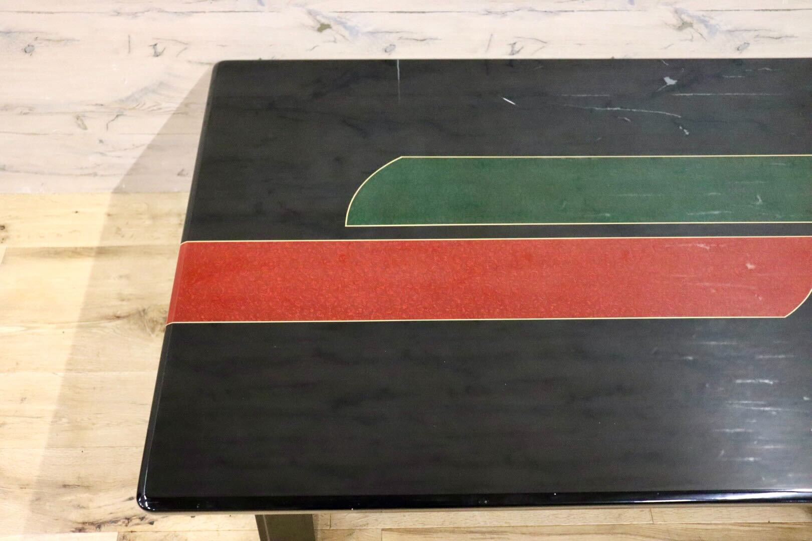 GMHN112○モリシゲ / MORISHIGE 座卓 ローテーブル 座敷机 ちゃぶ台 漆塗り 和モダン 和室 座敷 古民家 昭和レトロ アンティーク