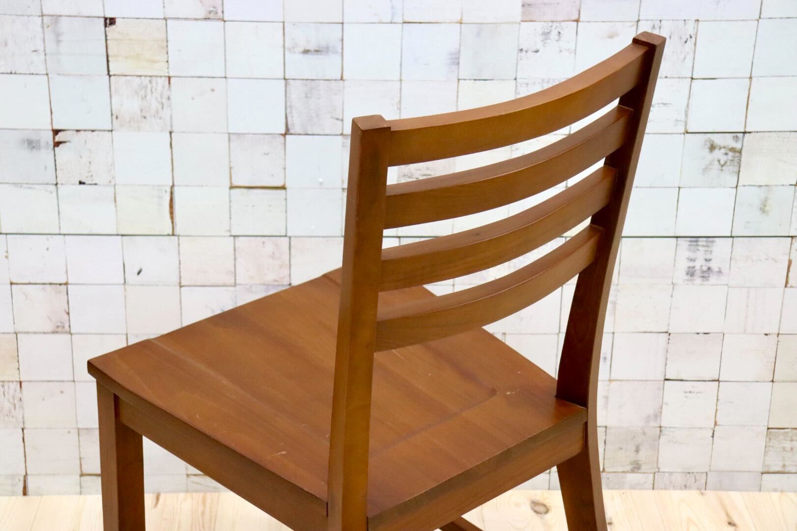 GMGK481○SCANTEAK / スキャンティーク ALLEチェア ダイニングチェア 食卓椅子 チーク無垢材 北欧スタイル