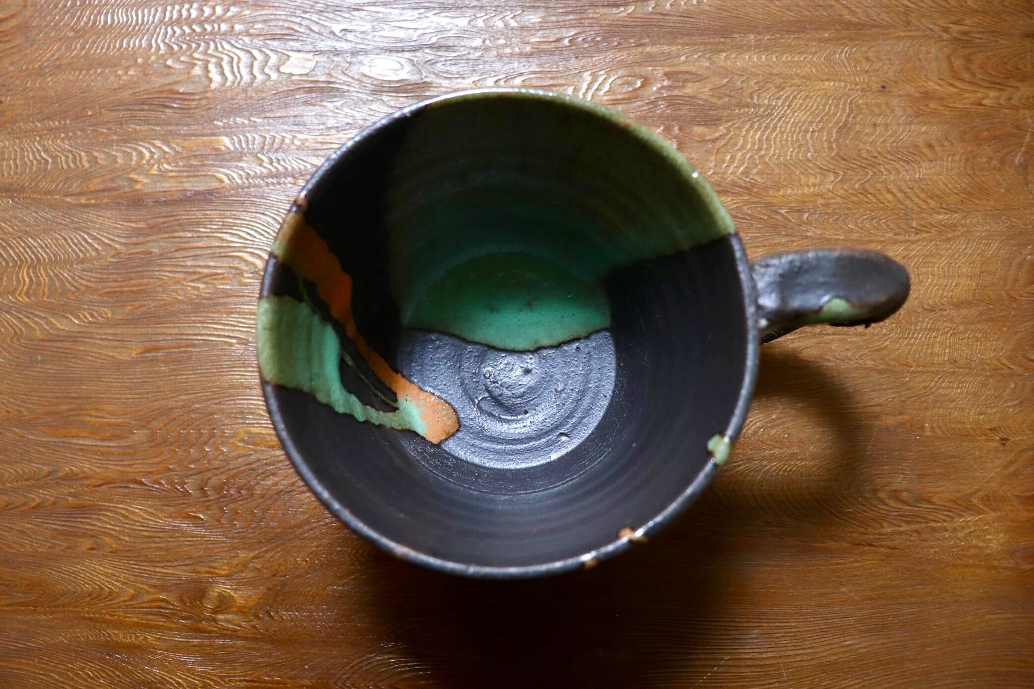 GMIO556A◯丹文窯 丹波焼 マグカップ 陶器 伝統工芸 丹波篠山 未使用