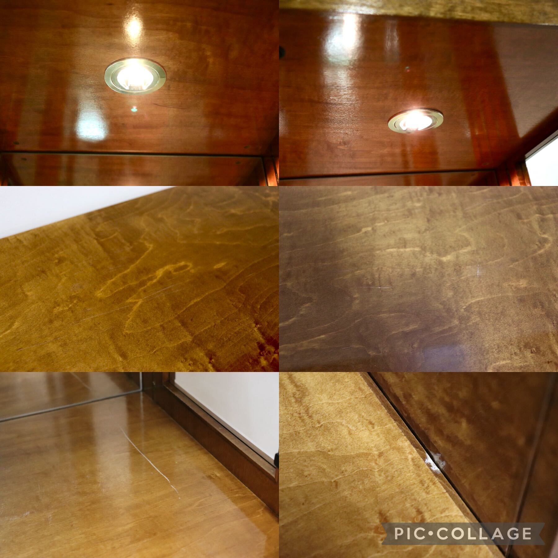 GMGN200○IDC大塚家具 SPLENDER スプレンダー バーズアイメープル TVボード 飾り棚 リビングボード キュリオ 定価約120万