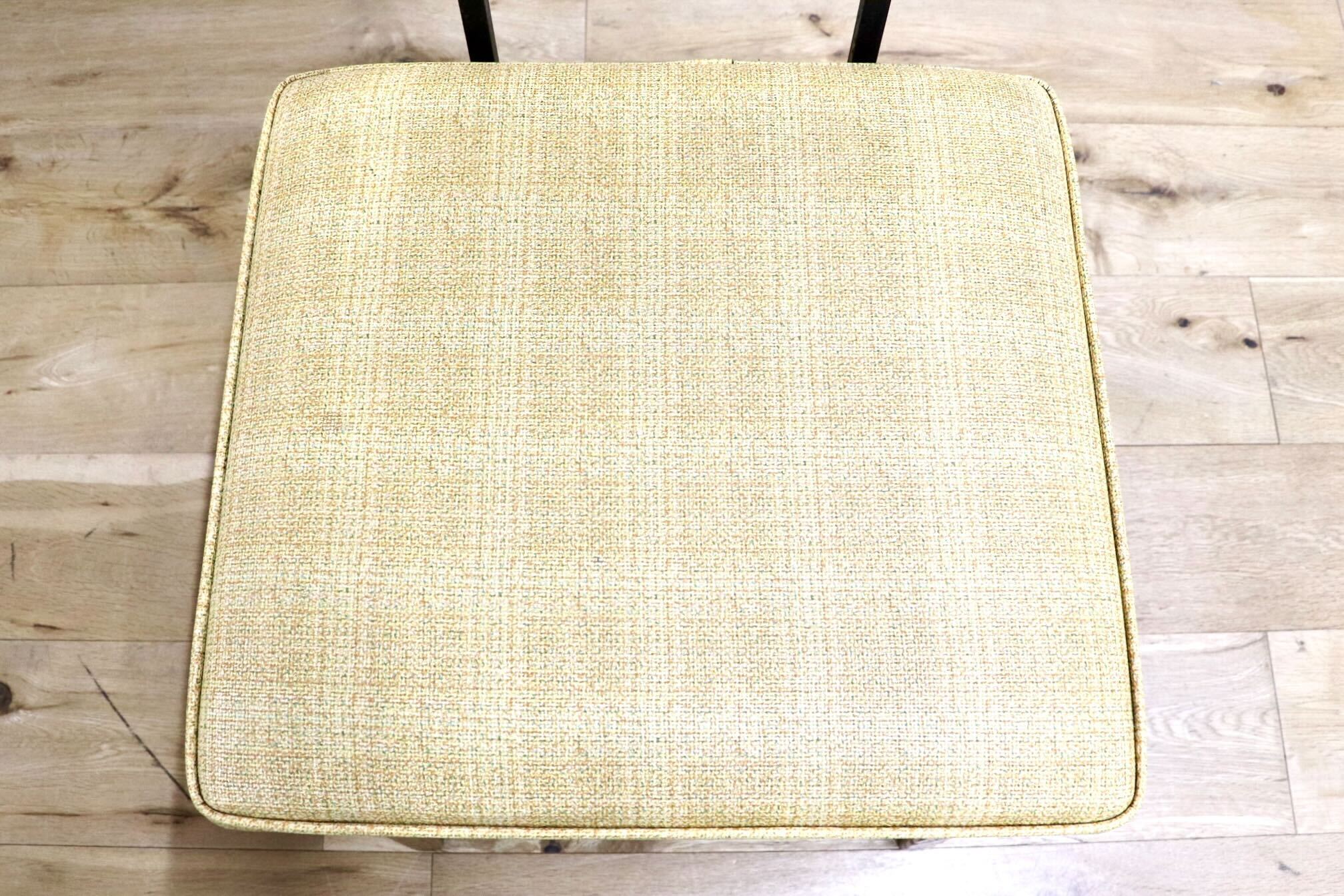 GMIS495A○アンティーク 北欧スタイル ヴィンテージ ダイニングチェア デスクチェア コンパクトチェア 木製 ビニールレザー 椅子 レトロ