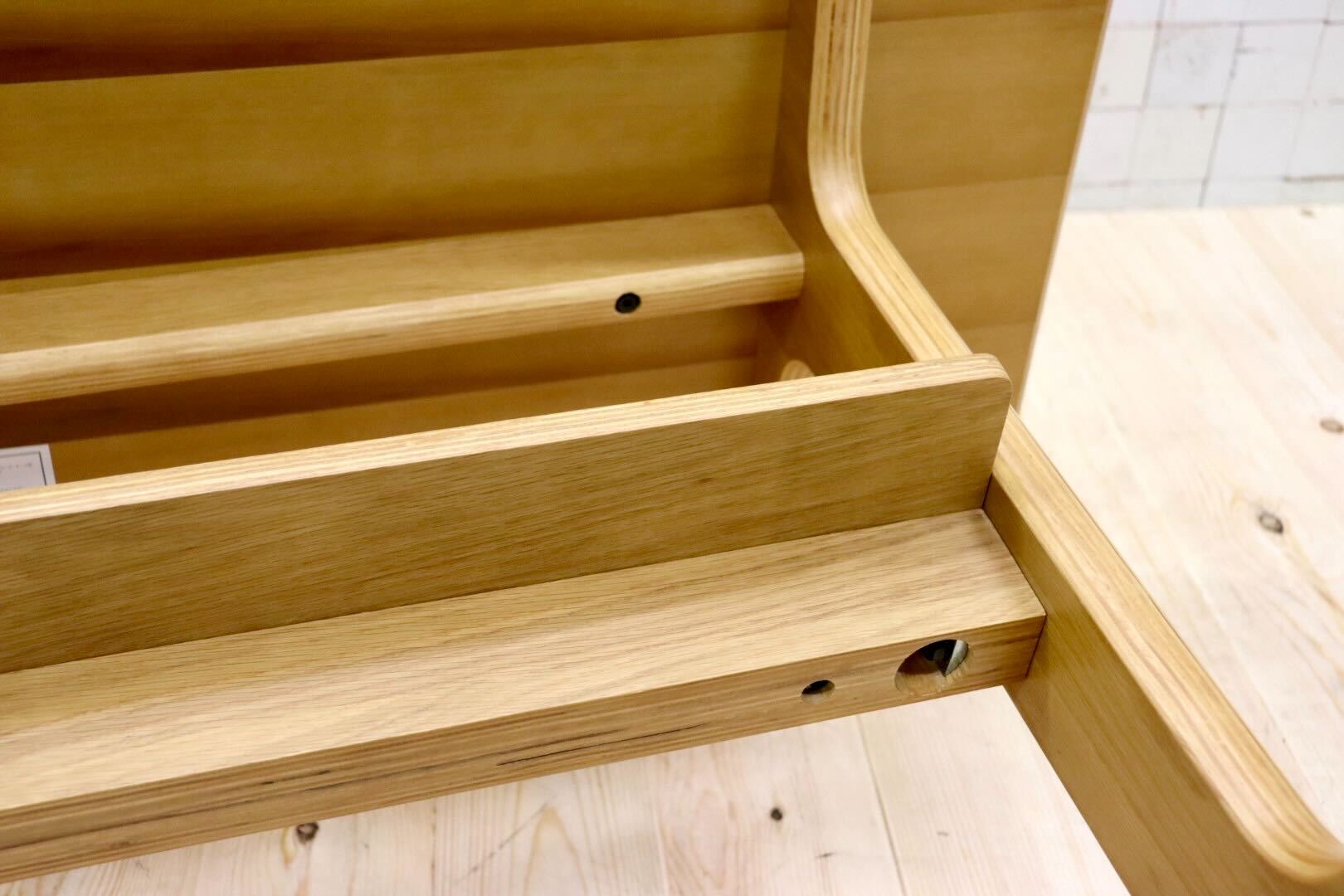 GMGK478○無印良品 / MUJI リビングでもダイニングでもつかえるテーブル ダイニングテーブル リビングテーブル オーク材 定価3.5万 展示品