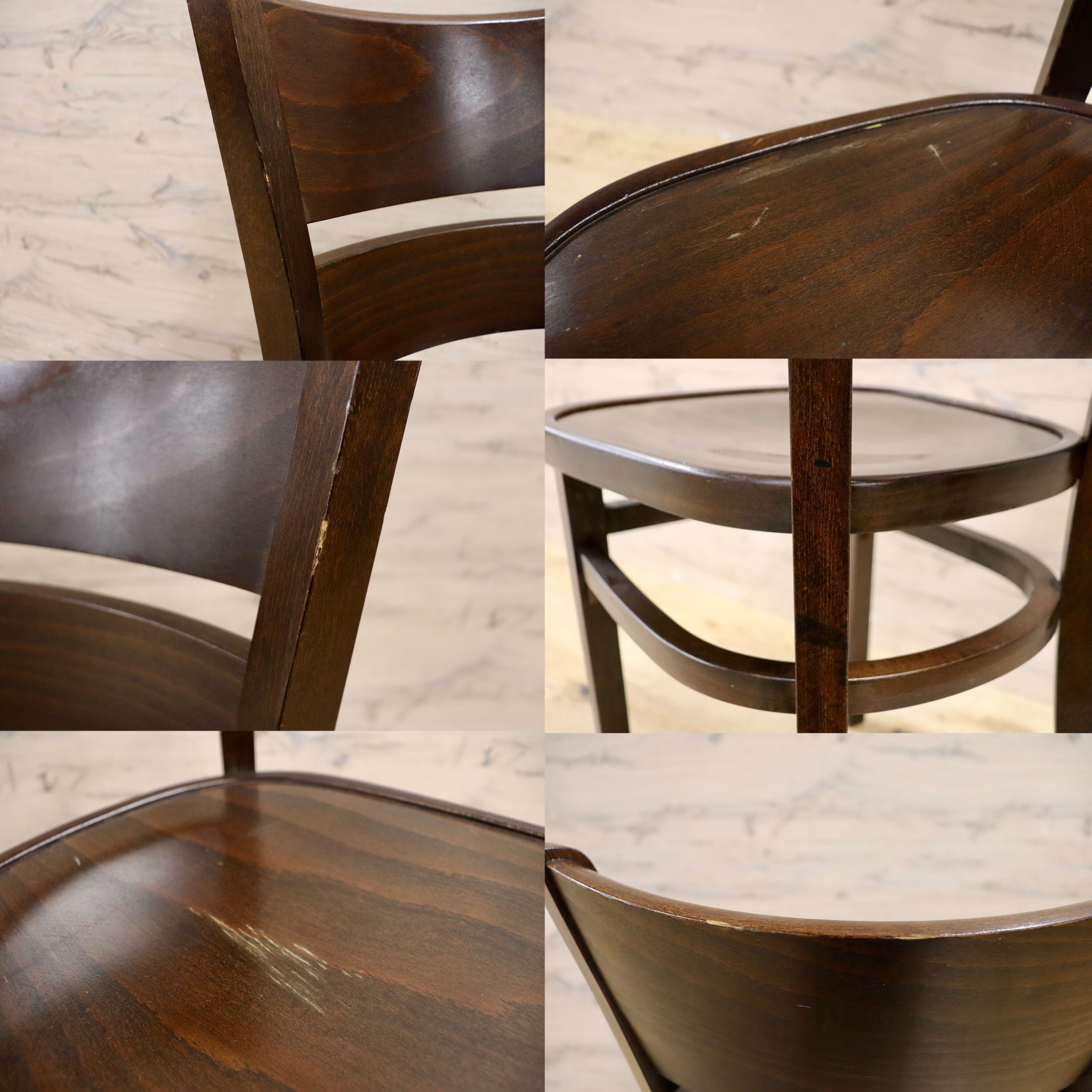 GMHK804B○FAMEG / ファーメグ FMG ダイニングチェア ベントウッド 椅子 曲木 ヴィンテージ アンティーク ポーランド 木製家具