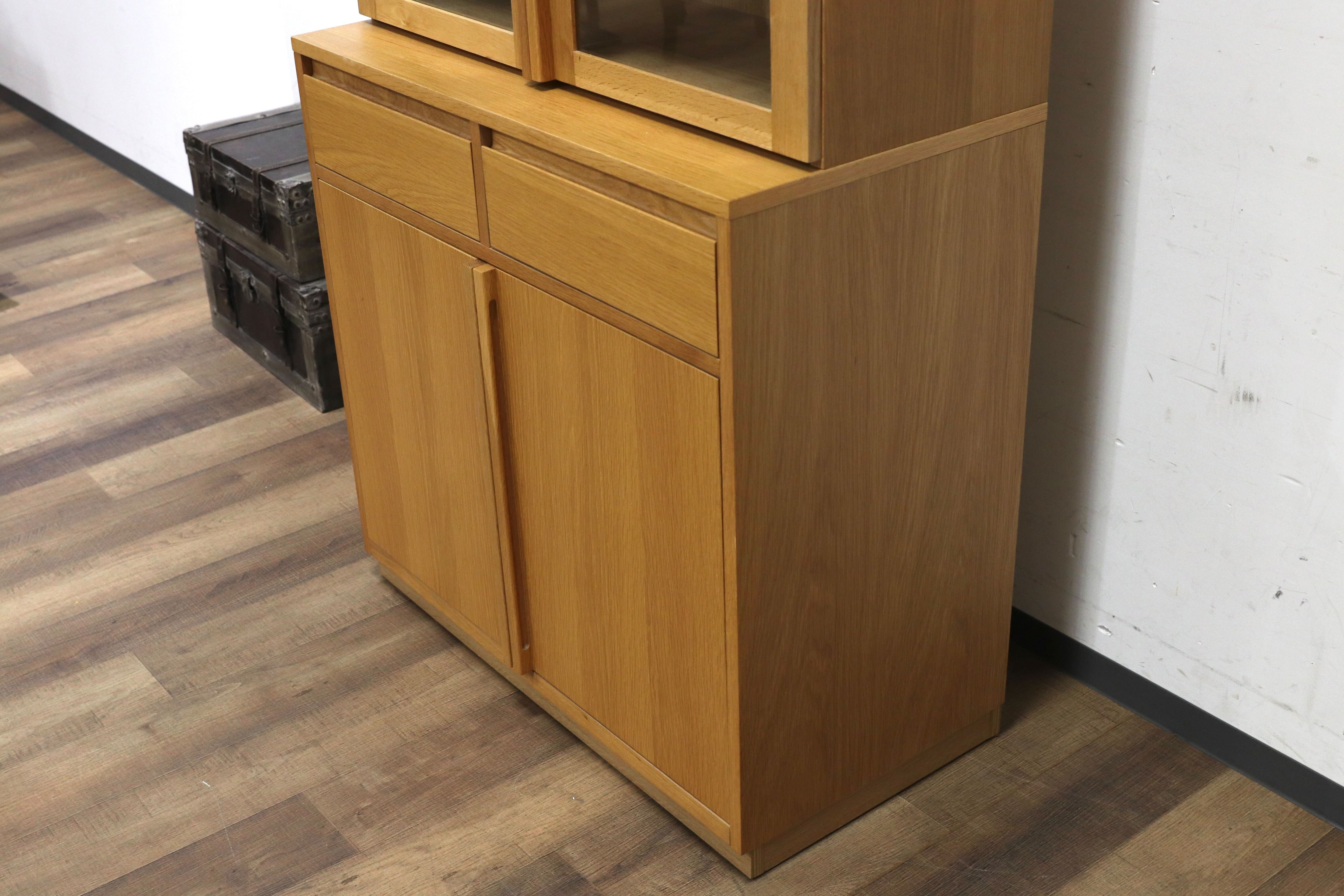 GMIH106B○unico / ウニコ craff クラフ 食器棚 キッチンボード リビングボード オーク ナチュラル 北欧スタイル 廃番 稀少