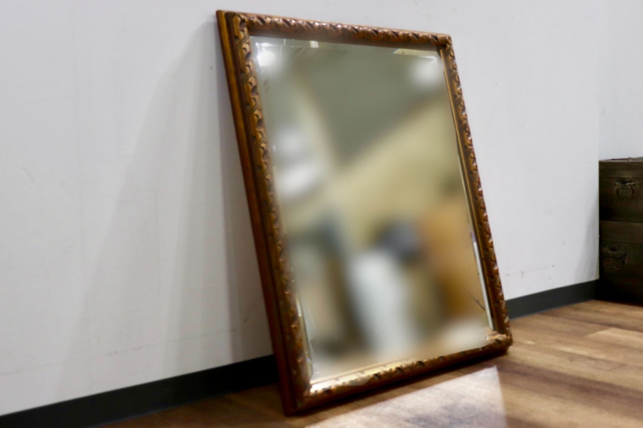 GMHO126B○西洋 アンティーク ウォールミラー ゴールドミラー 壁掛けミラー 壁掛け鏡 鏡 クラシック ヨーロピアン