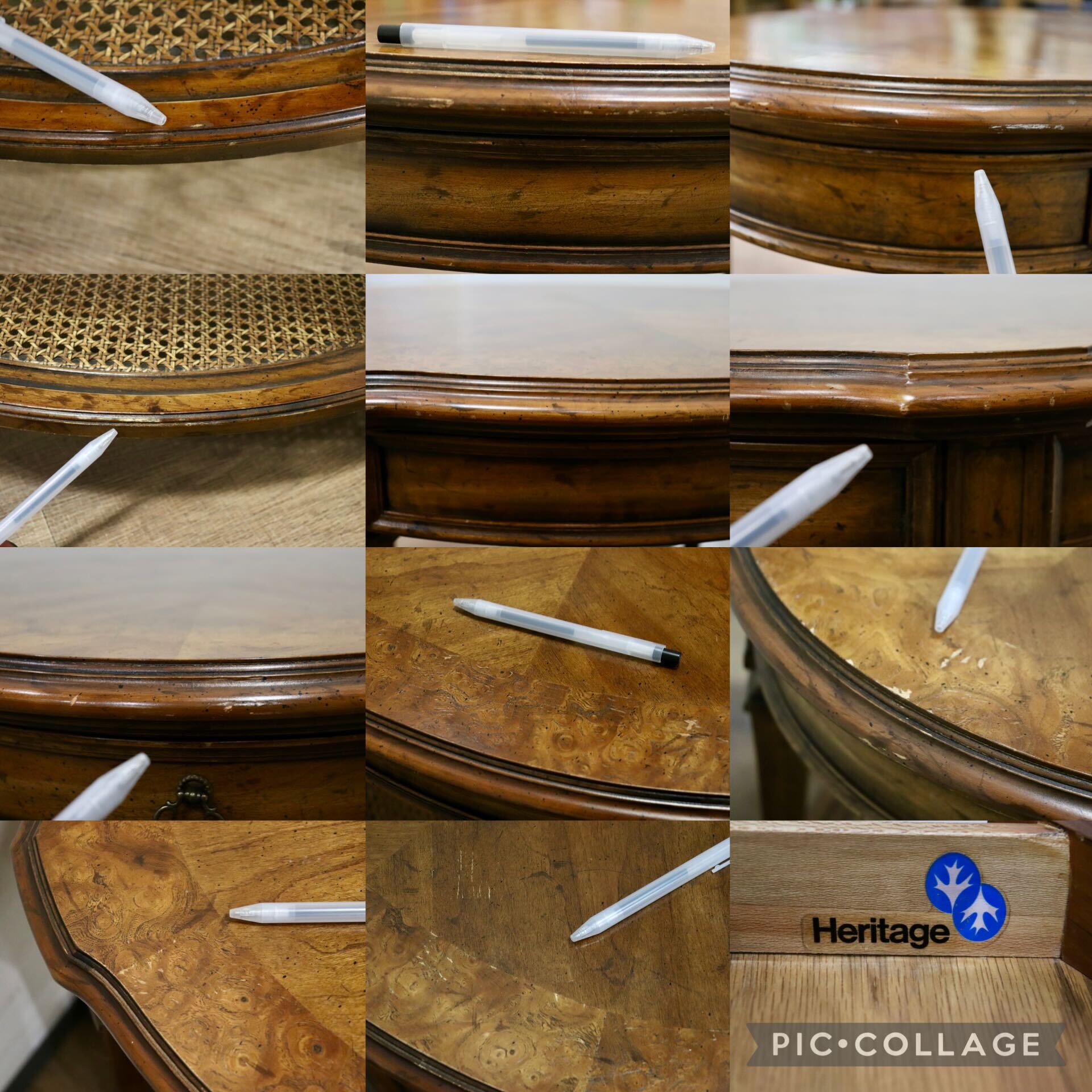 GMHH510○DREXEL HERITAGE / ドレクセルヘリテイジ コンソールテーブル サイドテーブル 花台 飾り台 クラシック ヴィンテージ 稀少