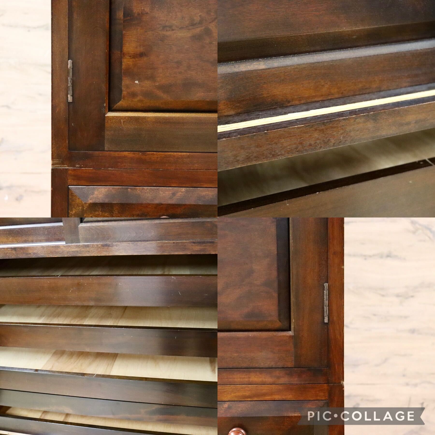 GMGH284○松本民芸家具 D型 和箪笥 整理箪笥 整理タンス 和家具 和モダン 和室 古民家 最高級 ミズメザクラ 無垢材 定価約65万 美品