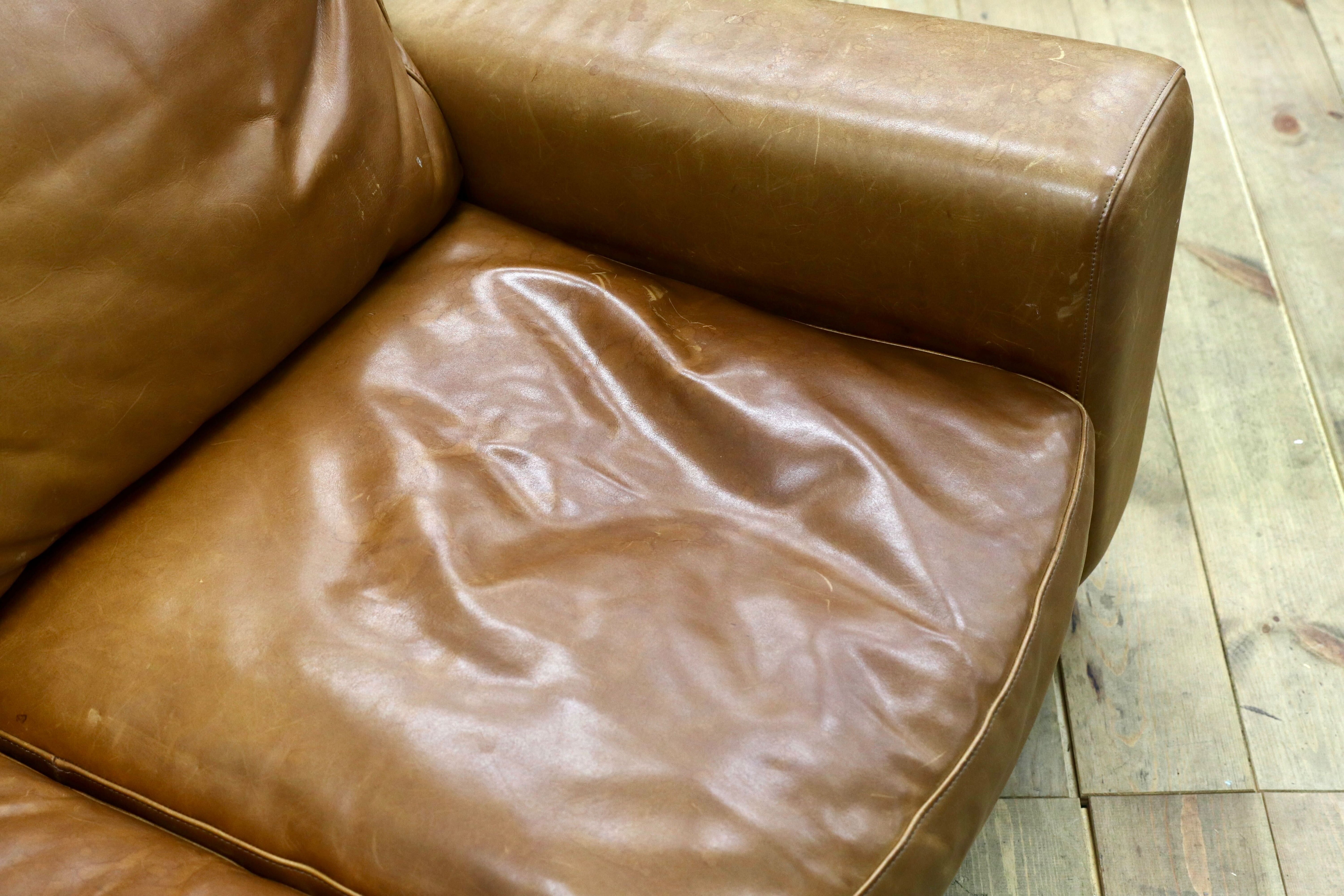 GMIK713○ACME FURNITURE / アクメファニチャー FRESNO SOFA 3P WIDE フレスノ 3人掛けソファ ヴィンテージ レザー 定価44万