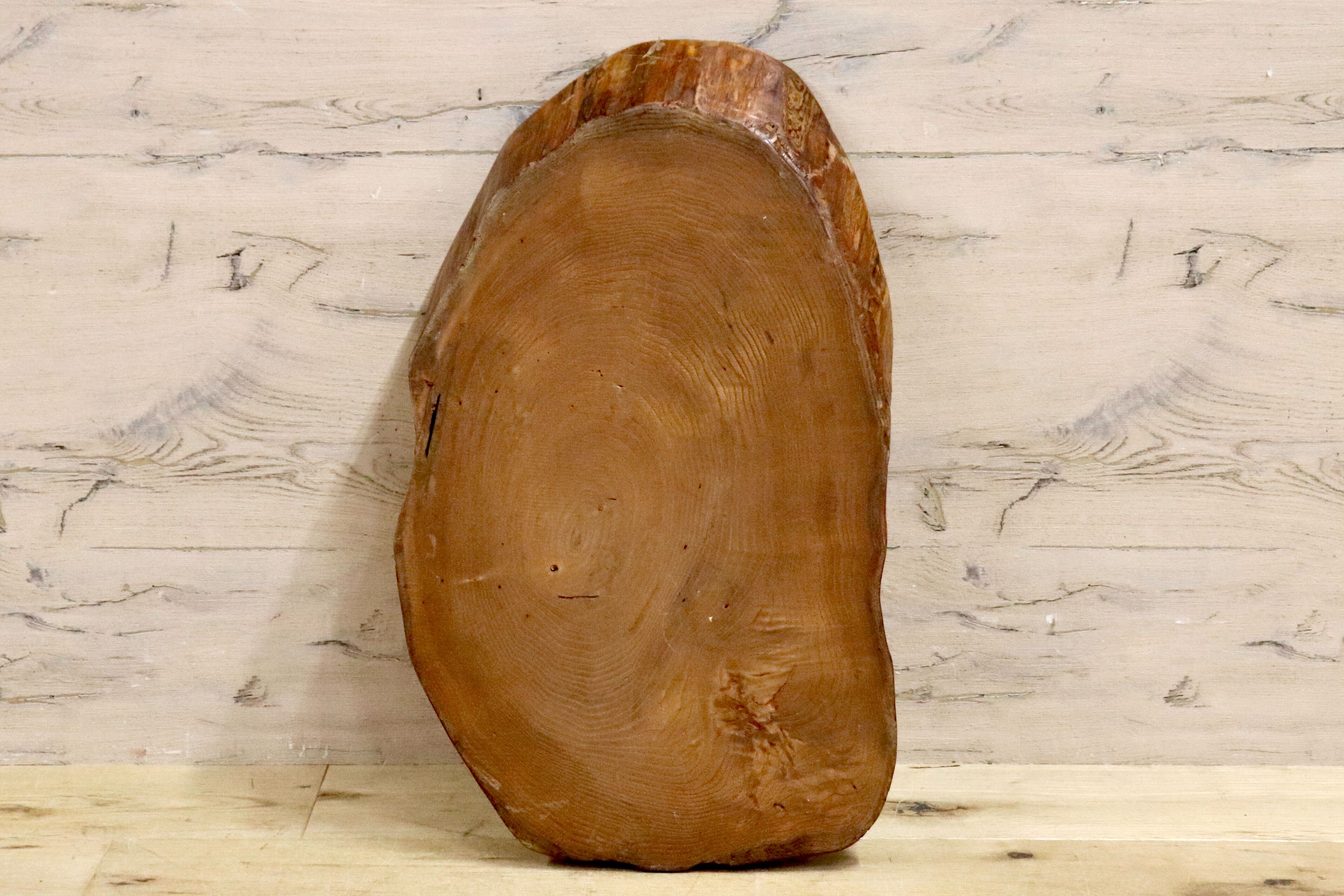 GMHH317B○天然木 一枚板 花台 プレート 飾り台 床の間 和風 木製 盆栽台 置物台 骨董 アンティーク 古美術