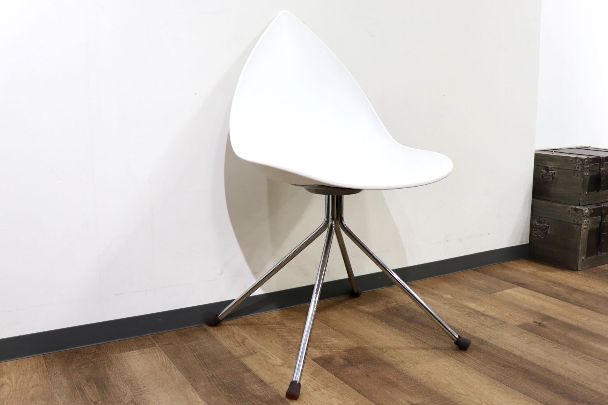 GMHH309B○BoConcept / ボーコンセプト OHawa オタワ ダイニングチェア 椅子 アームレスチェア 北欧 デンマーク ホワイト 約3.7万