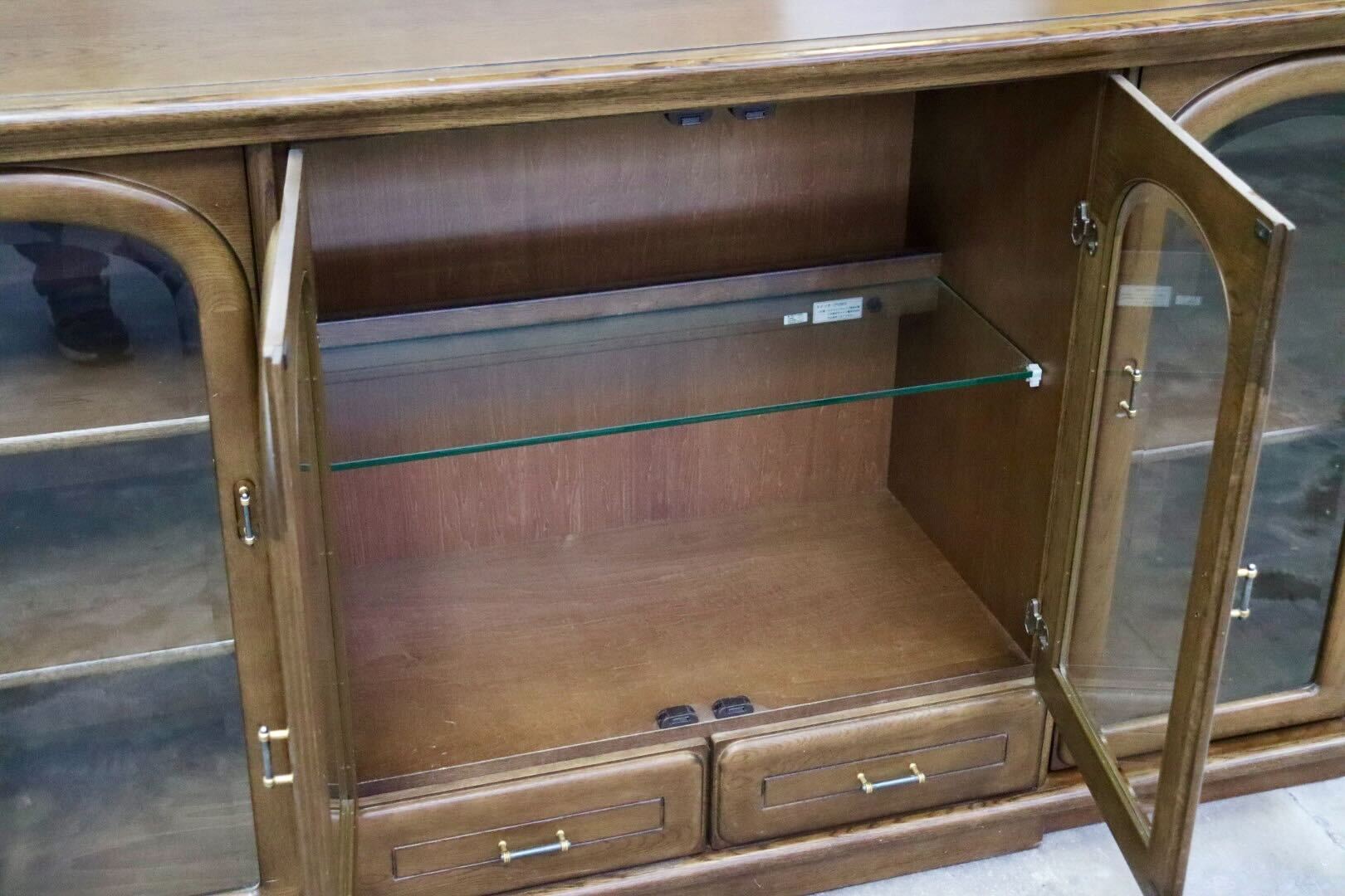 GMHK476○karimoku / カリモク コロニアル サイドボード リビングボード 収納家具 クラシック キャビネット ヴィンテージ 国産家具