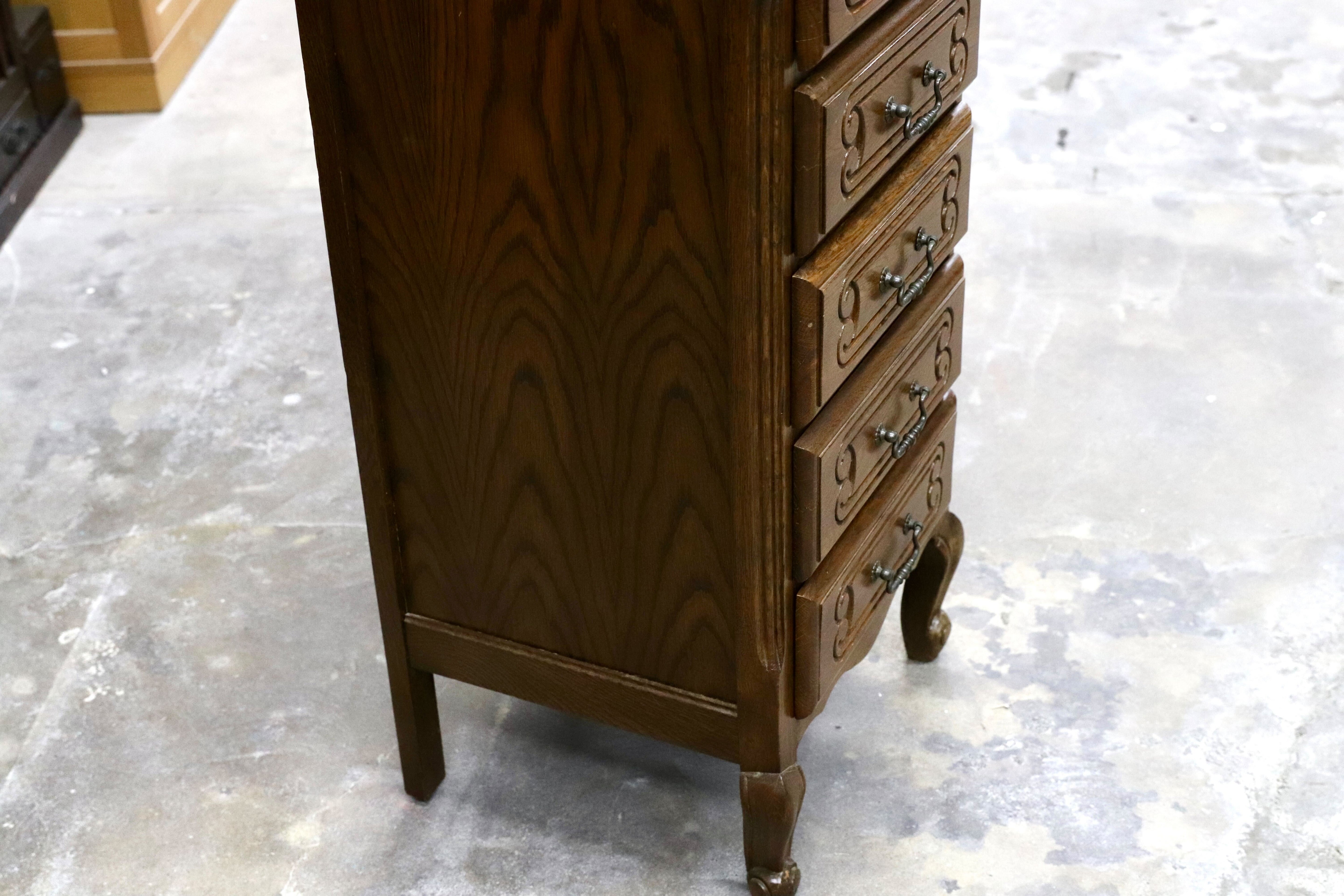 GMIH380A○三越家具 ルーマニア製 オーク無垢材 チェスト サイドボード 引出し収納 クラシック カントリー アンティーク