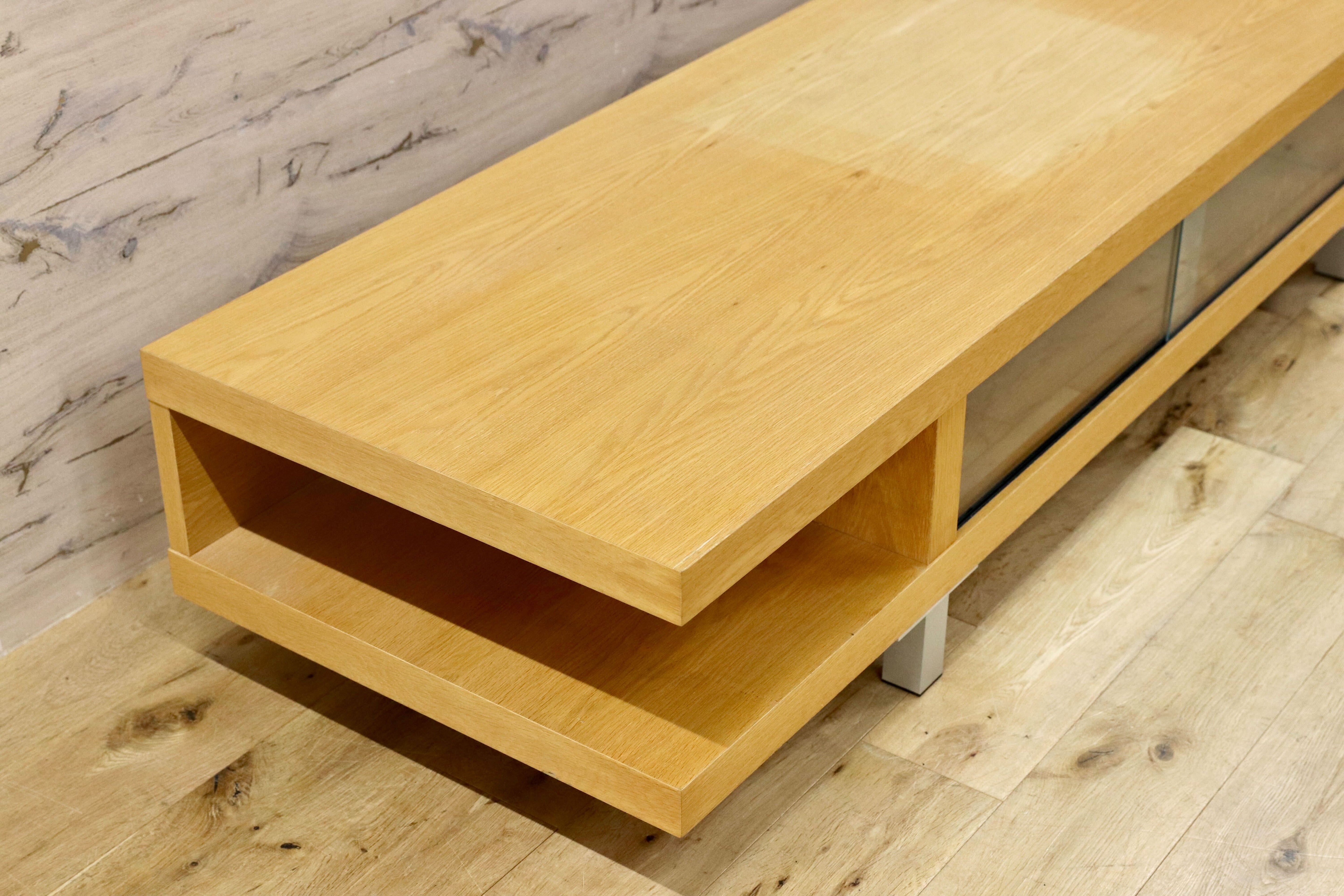 GMGK16○オーク材 テレビボード TVボード AVボード ローボード リビング収納 北欧スタイル モダン