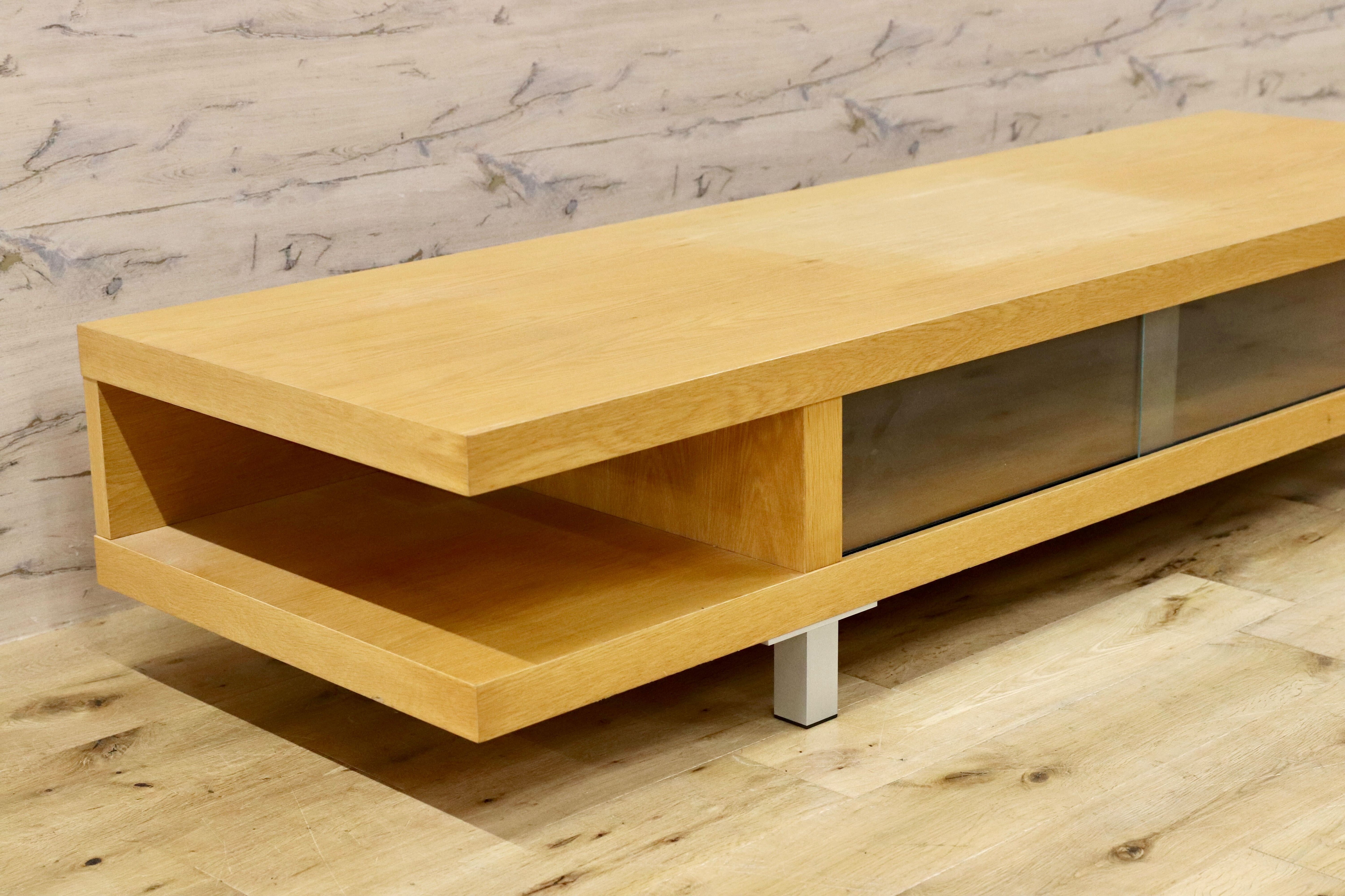 GMGK16○オーク材 テレビボード TVボード AVボード ローボード リビング収納 北欧スタイル モダン