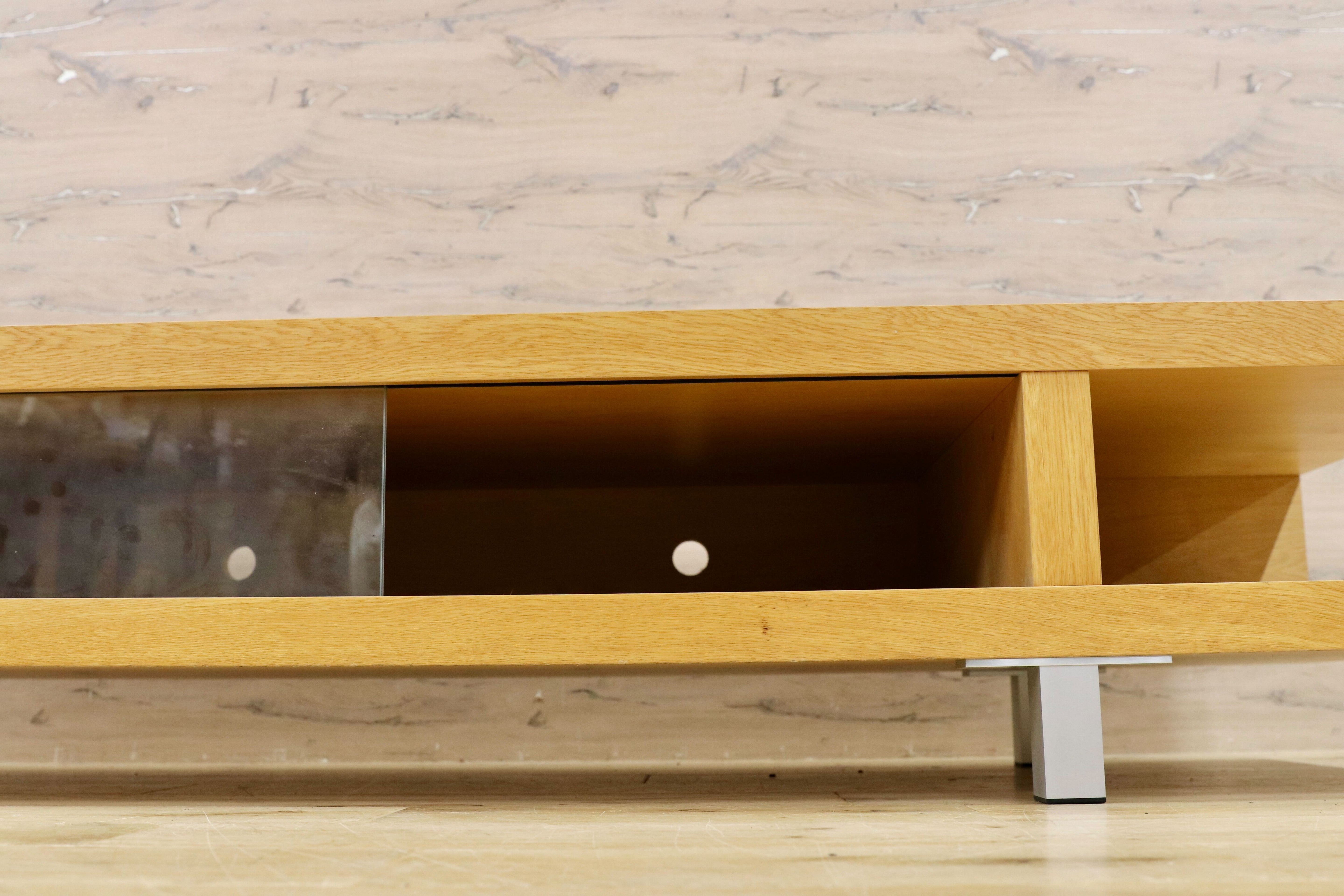 GMGK16○オーク材 テレビボード TVボード AVボード ローボード リビング収納 北欧スタイル モダン