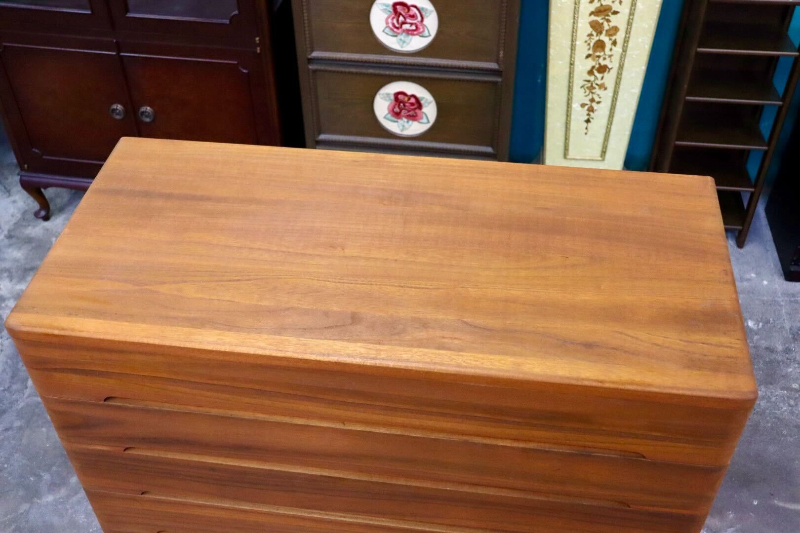 GMIH371A○高塚桐材商店 平翠作 7段チェスト 整理箪笥 洋服タンス 桐材 収納家具 たんす 和家具 和モダン 高級家具