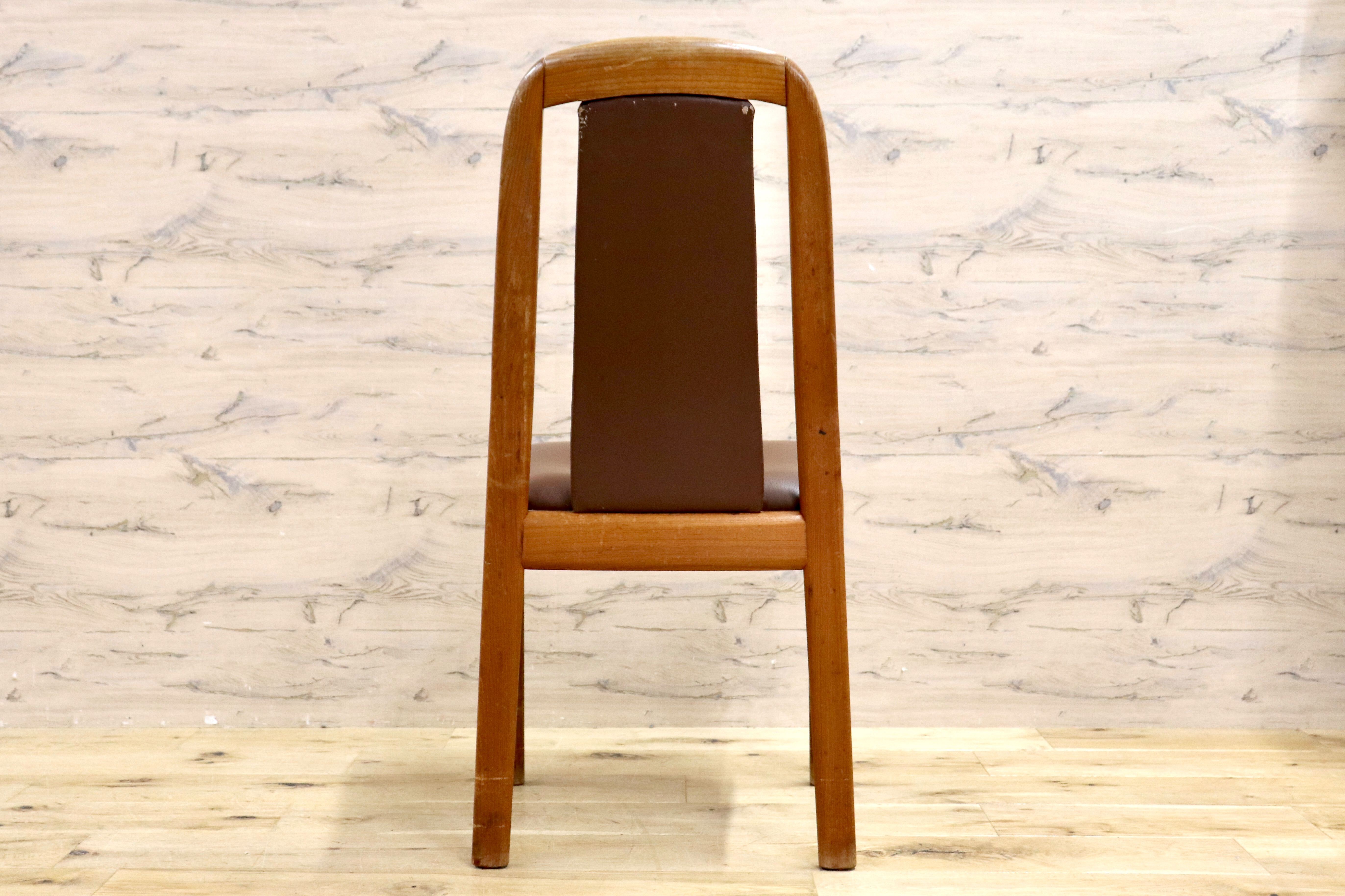 GMHK760C○Dyrlund / デューロン ダイニングチェア アームレスチェア 椅子 食卓椅子 北欧ヴィンテージ 北欧家具 デンマーク チーク材