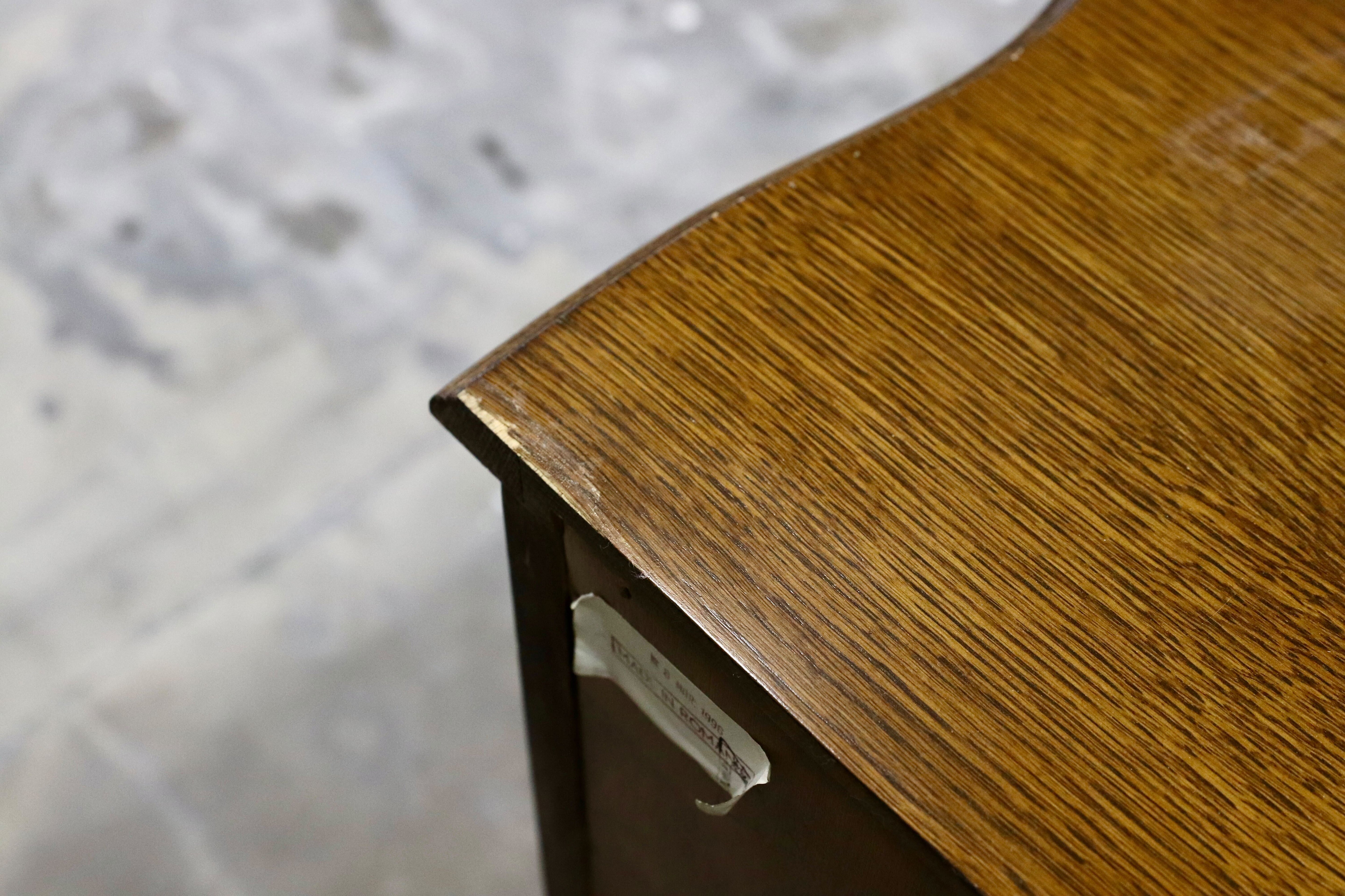 GMIH380B○三越家具 ルーマニア製 オーク無垢材 チェスト サイドボード 引出し収納 クラシック カントリー アンティーク