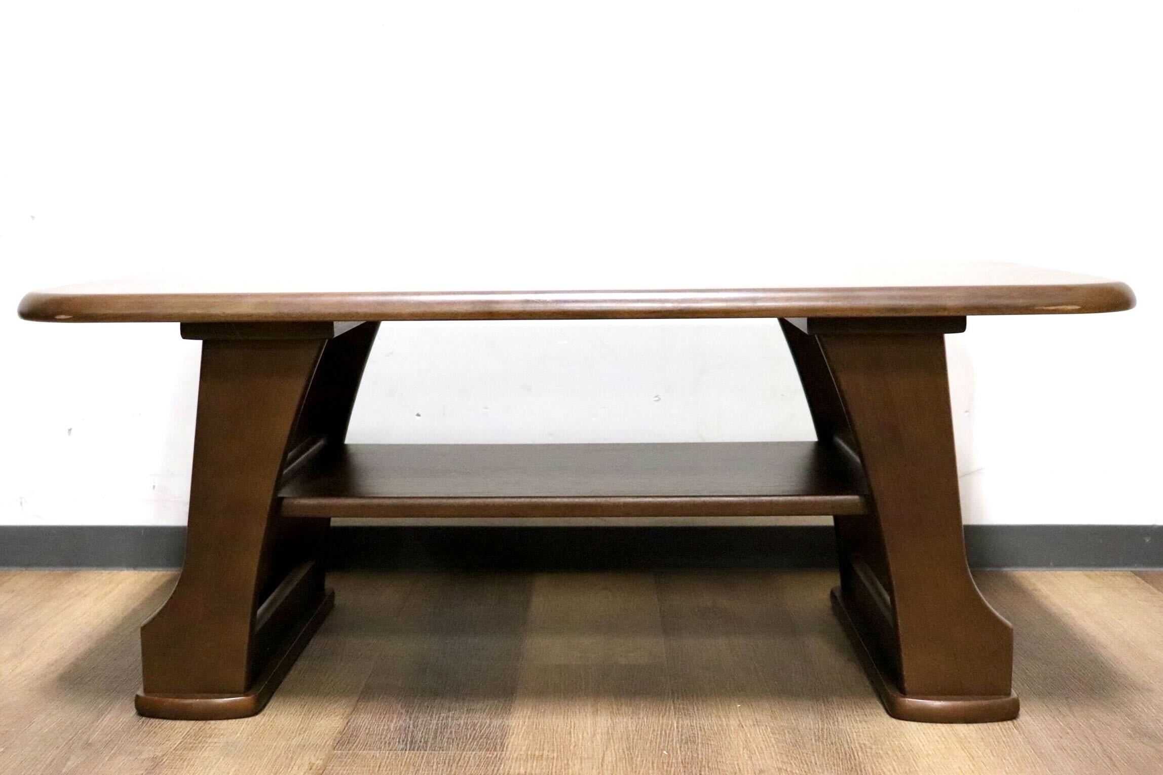 GMHN144B○maruni / マルニ センターテーブル リビングテーブル ローテーブル マガジンラック 天然木 応接 クラシック カントリー