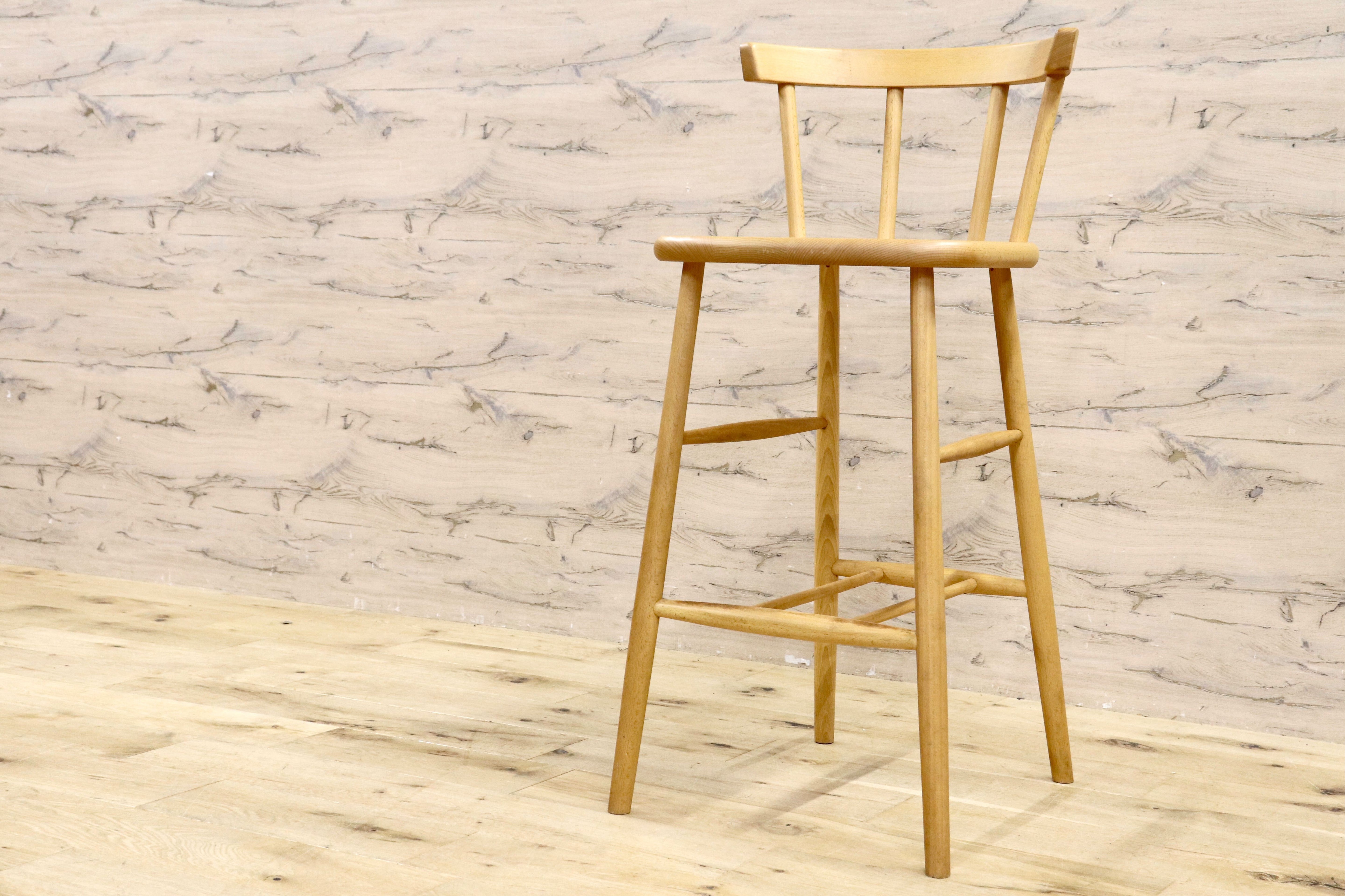 GMIH263B○KINOSHITA / キノシタ calore カウンターチェア ダイニングチェア ハイチェア バーチェア 椅子 シンプル ナチュラル 木製家具