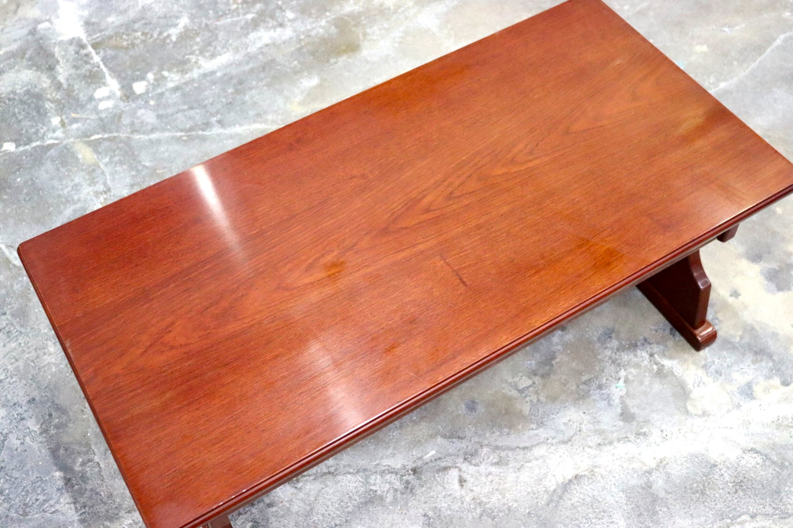 GMJK61A○karimoku / カリモク ローテーブル 座卓 文机 木製 和家具 昭和レトロ 唐木 和モダン 古民家 座敷机 国産家具 パソコンデスク