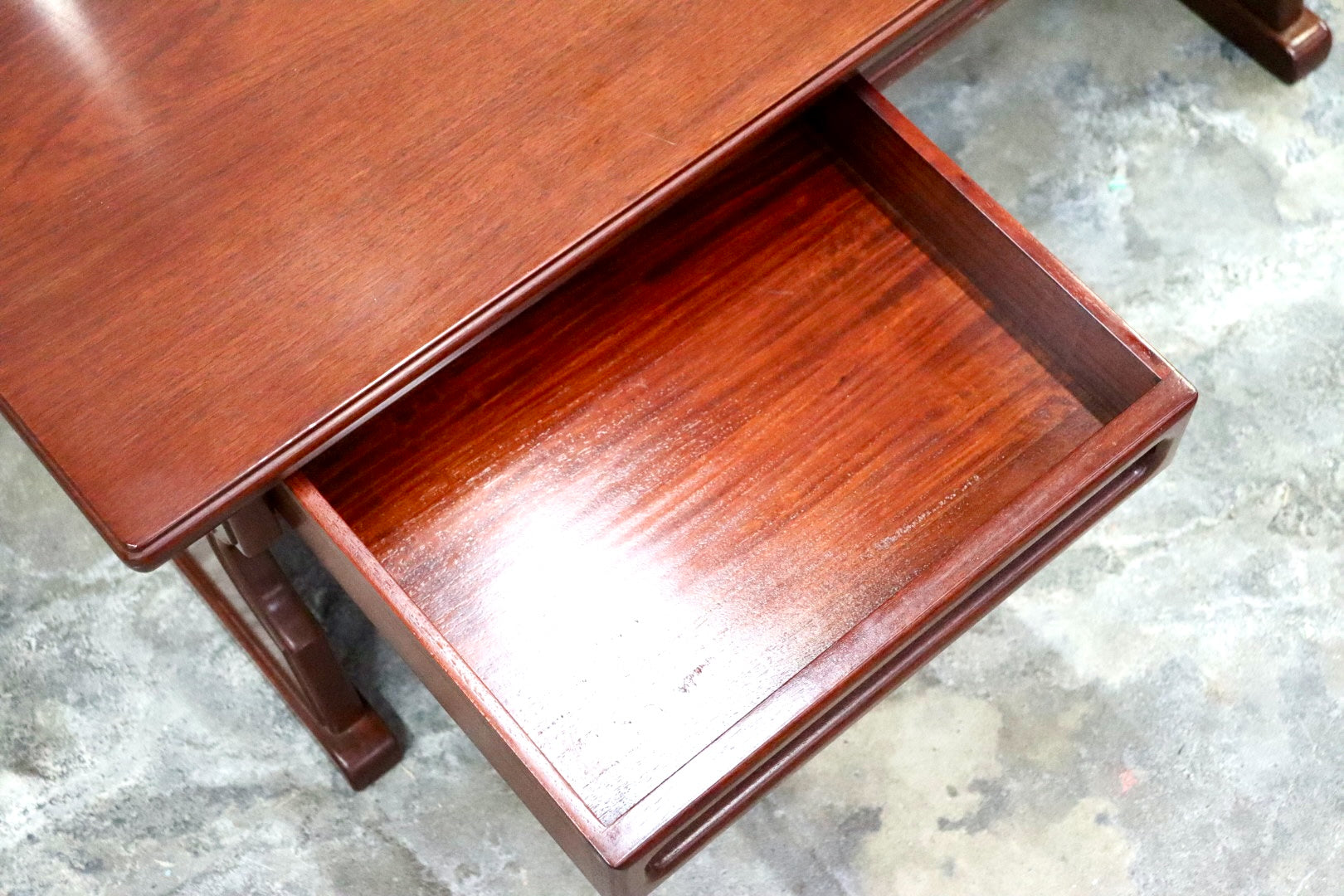 GMJK61A○karimoku / カリモク ローテーブル 座卓 文机 木製 和家具 昭和レトロ 唐木 和モダン 古民家 座敷机 国産家具 パソコンデスク