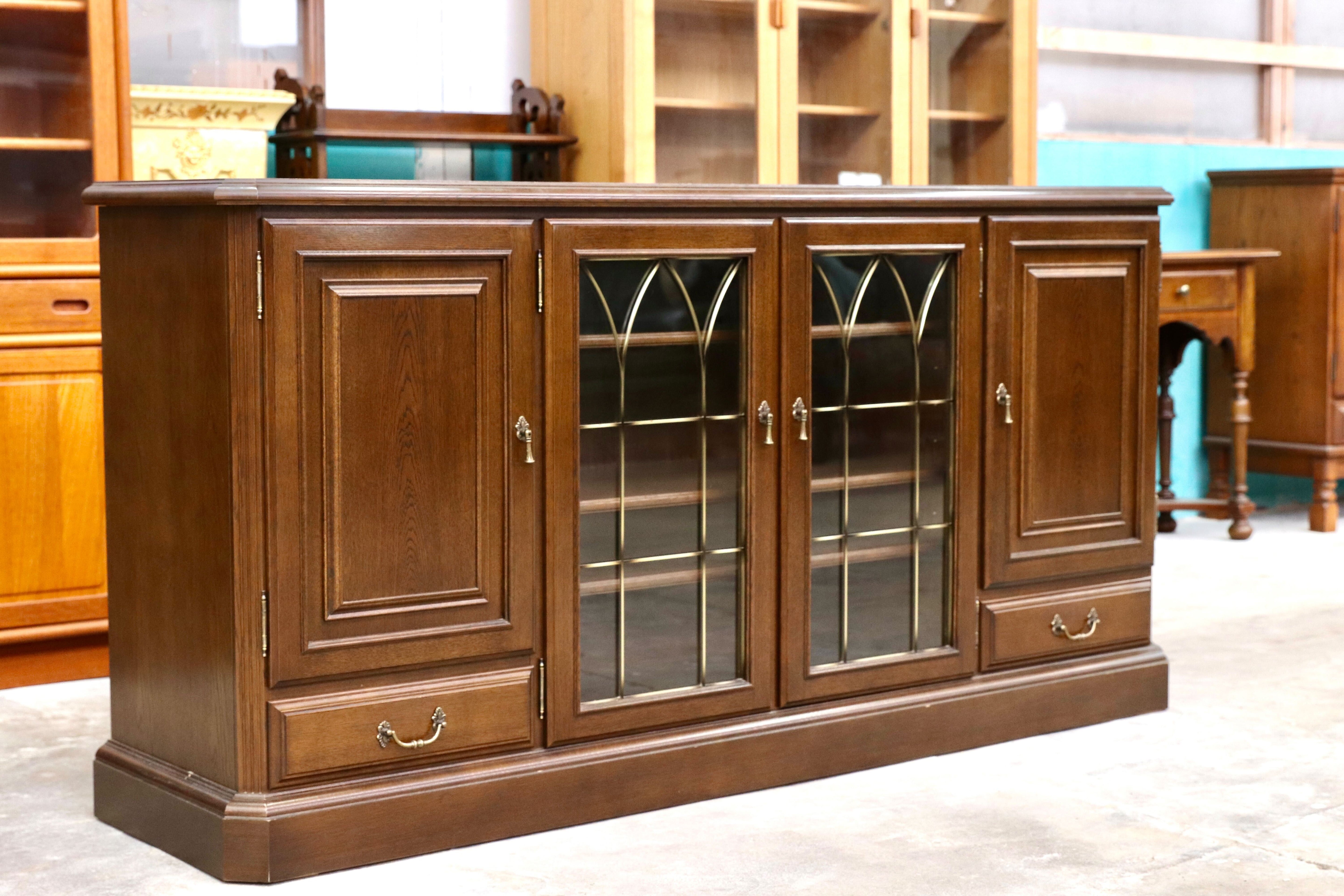 GMIH141○domani / ドマーニ クイーンズライフ サイドボード リビングボード 収納家具 karimoku カリモク最高峰 オーク 定価71.5万