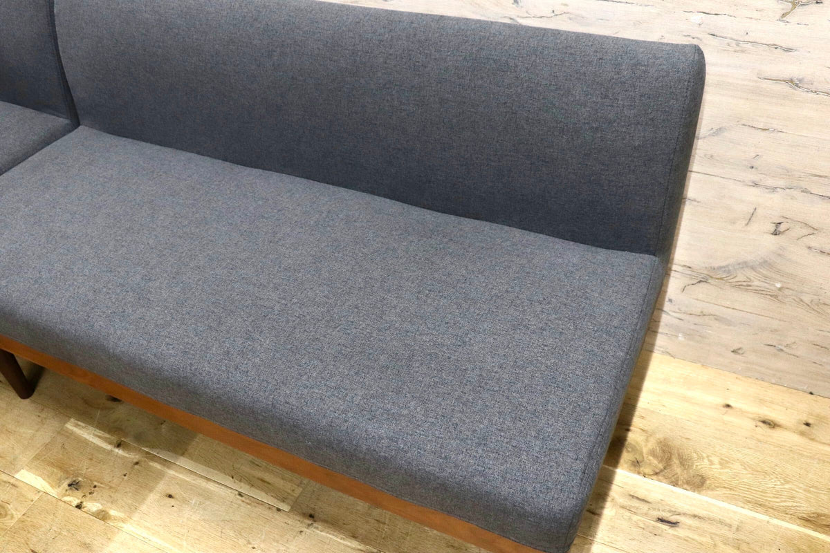 GMJK470A○ASPLUND/アスプルンド TOIVO トイヴォ リビングダイニングアームソファ ウォールナット カバーリング 北欧モダン 約15万 展示品