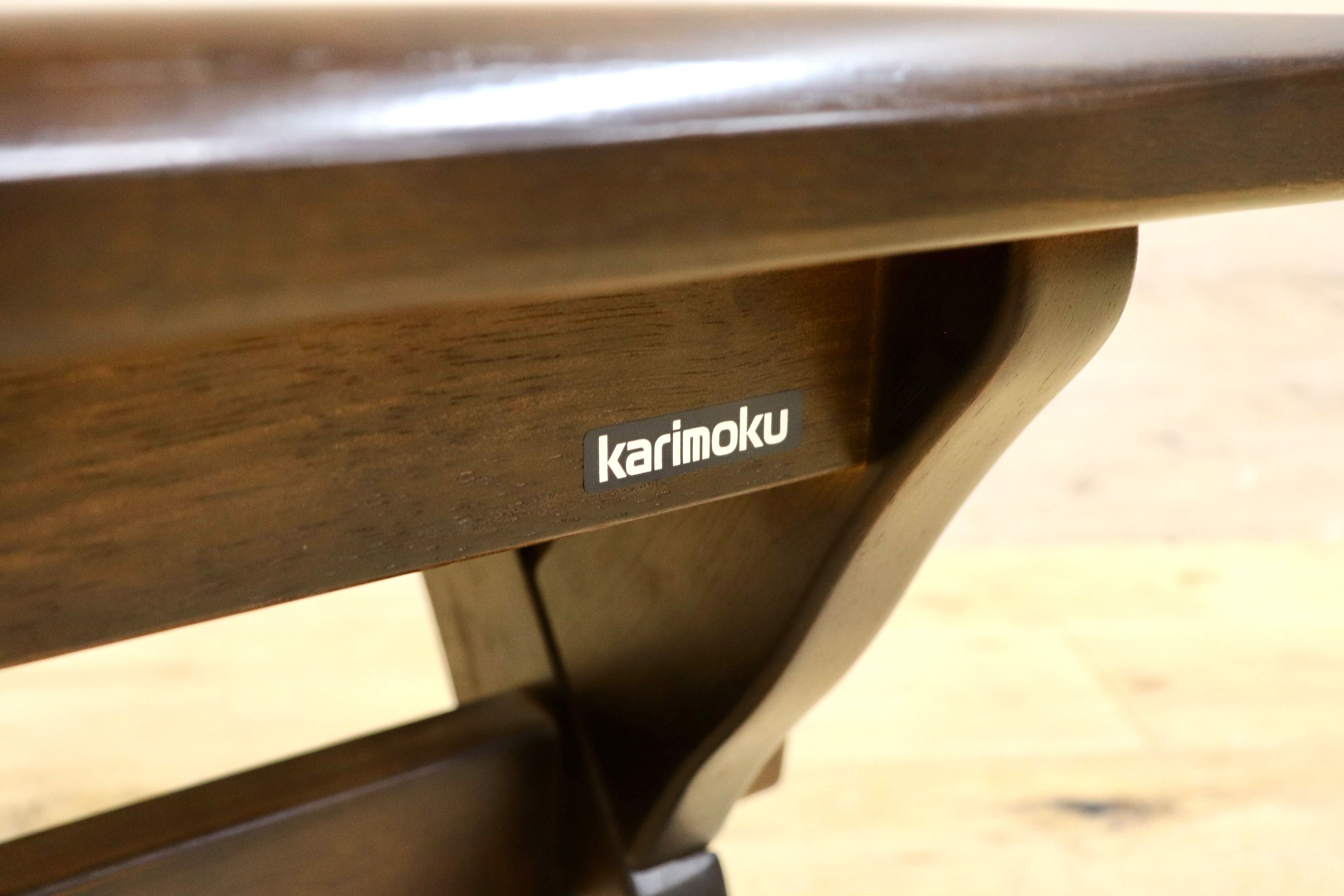 GMIH261A○karimoku / カリモク RUSTIC ルスティック ダイニングベンチ ベンチチェア 椅子 国産家具 廃番 ヴィンテージ