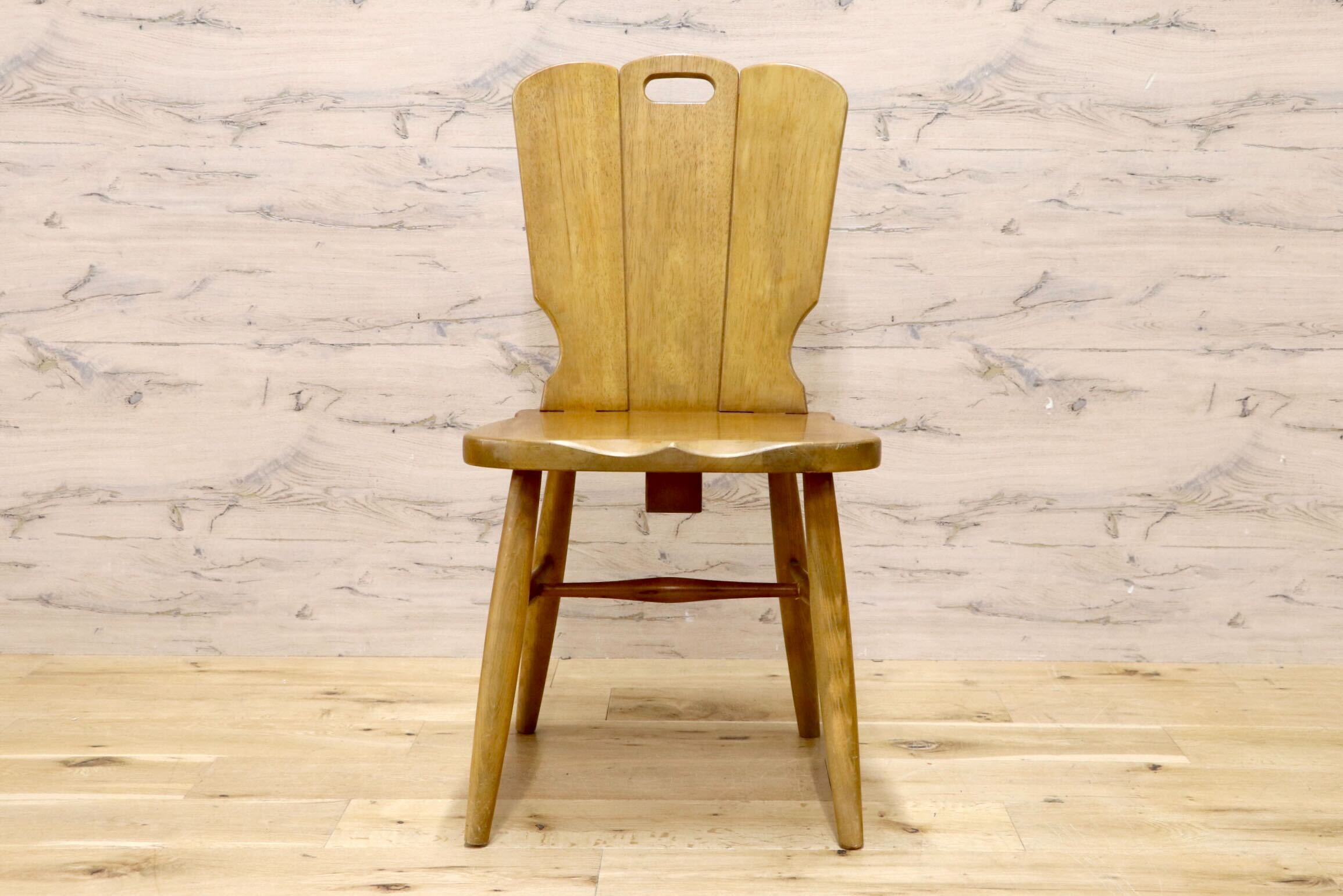 GMIH519A○karimoku / カリモク オールドカリモク ダイニングチェア RUSTIC ルスティック 椅子 カントリー レトロ ヴィンテージ 木製家具