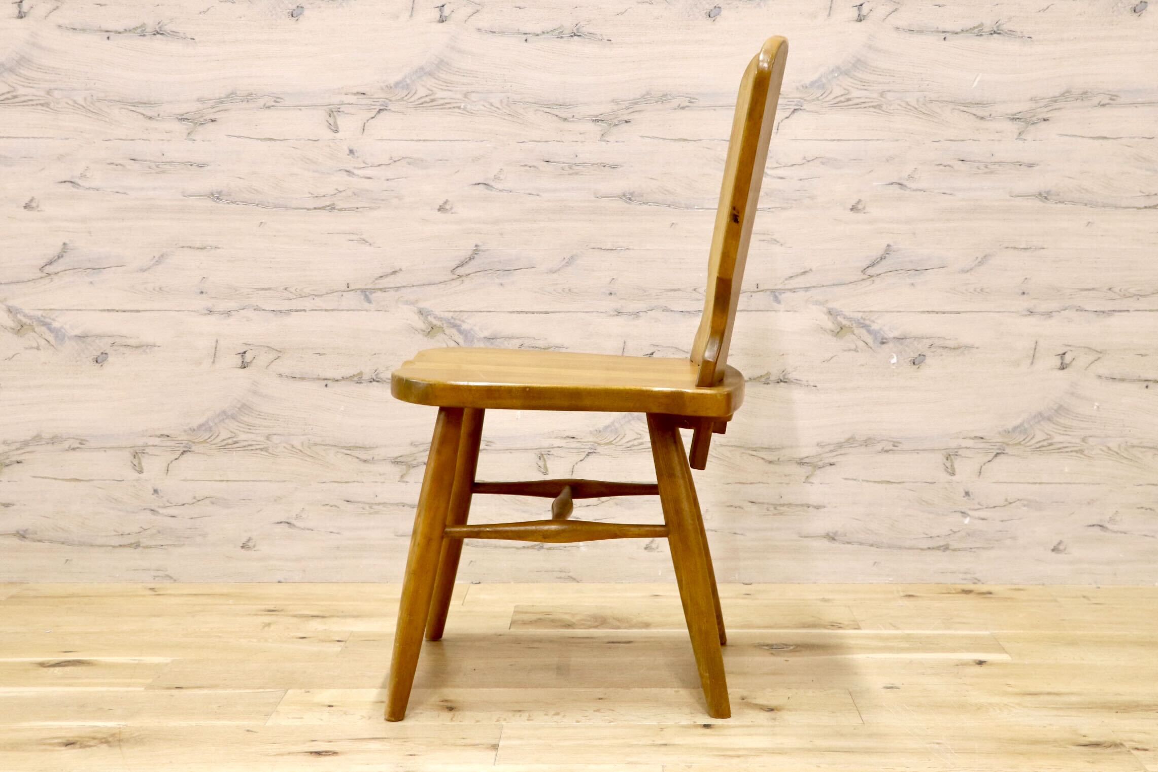 GMIH519A○karimoku / カリモク オールドカリモク ダイニングチェア RUSTIC ルスティック 椅子 カントリー レトロ ヴィンテージ 木製家具