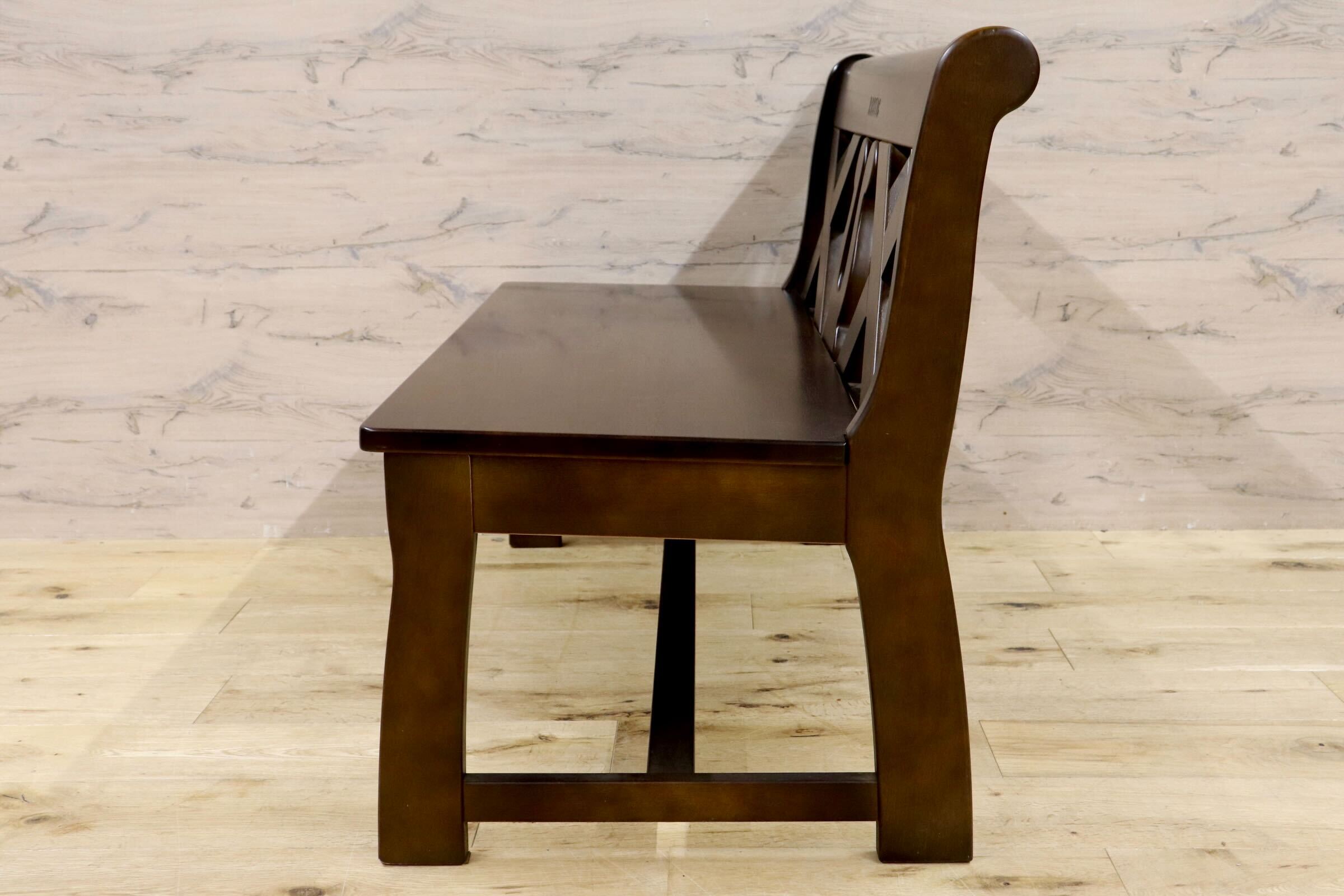 GMIH261B○karimoku / カリモク RUSTIC ルスティック ベンチ ダイニングチェア 椅子 レトロ カントリー 人気廃番 国産家具